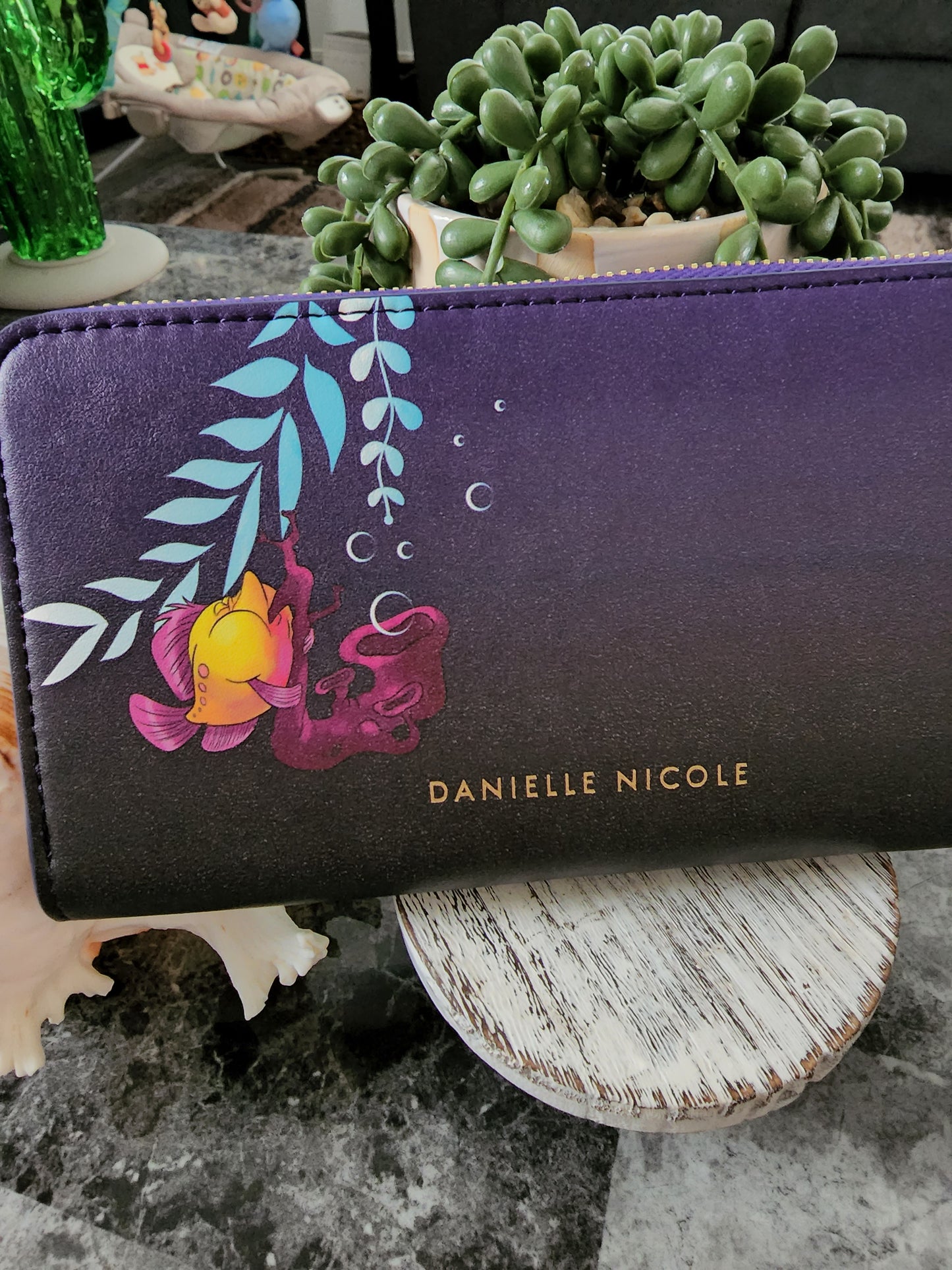 Danielle Nicole Disney The Little Mermaid Under the Sea Wallet