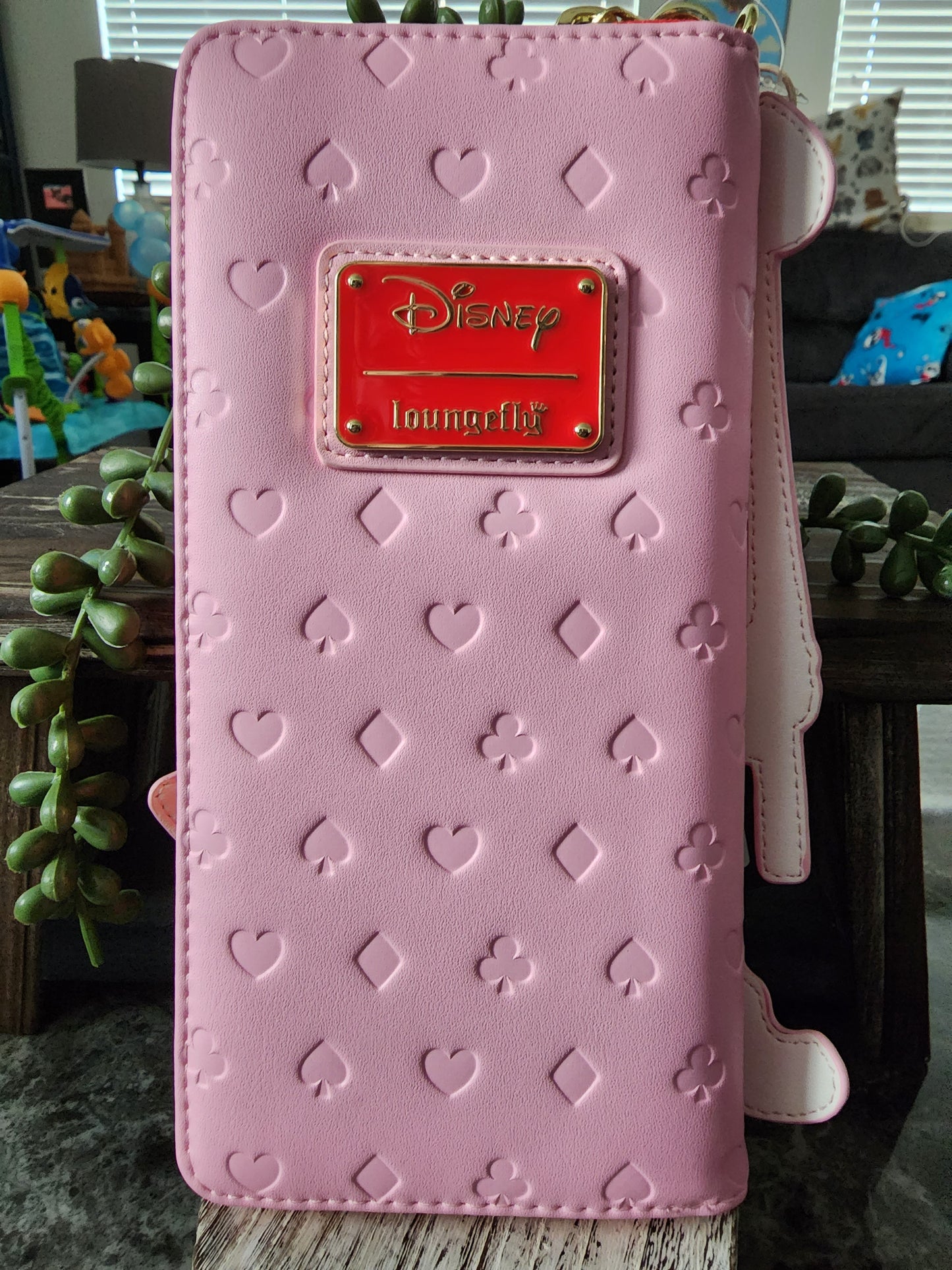 Loungefly Alice in Wonderland Ace of Hearts Cards Wallet