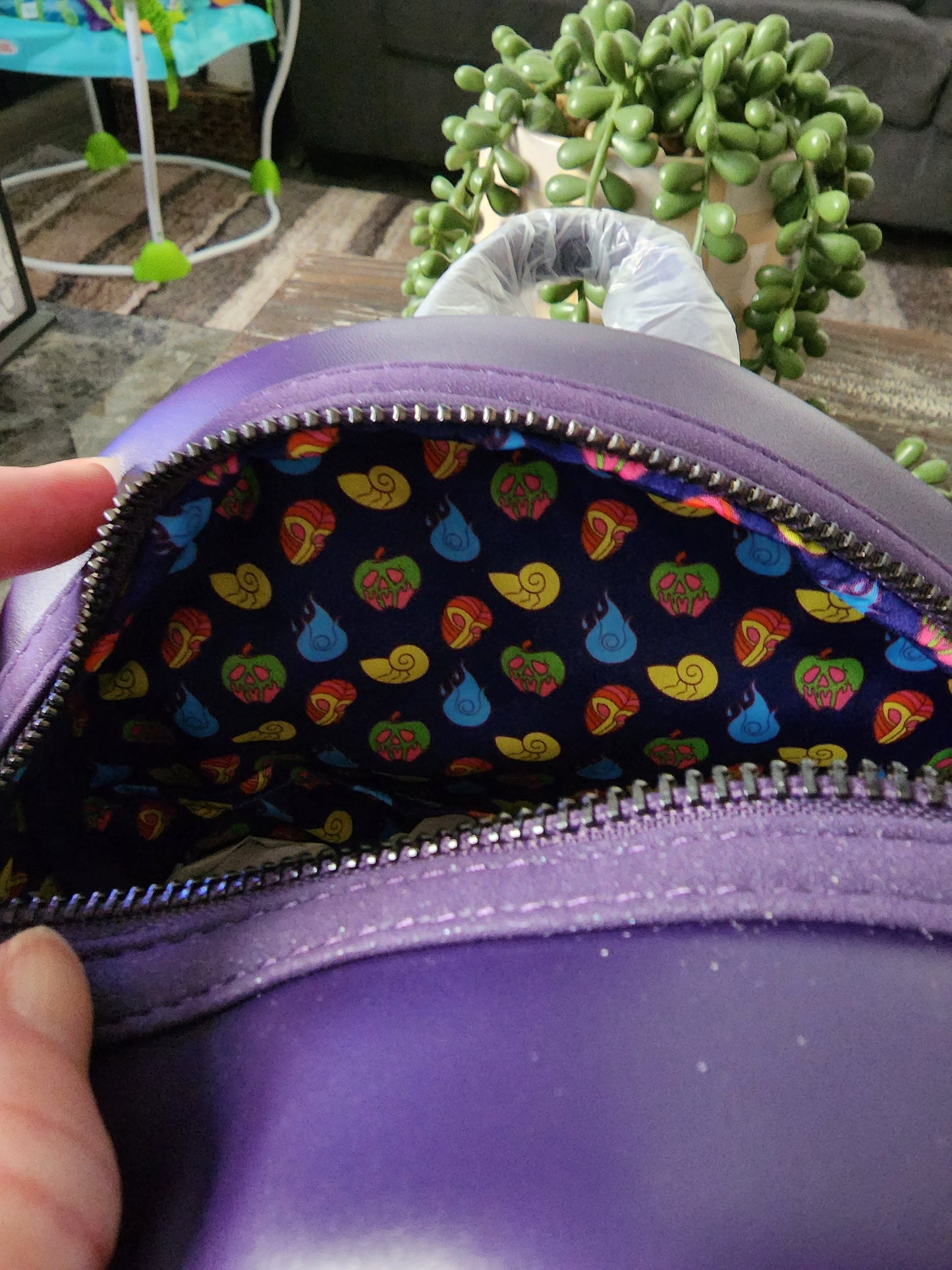 Loungefly Disney Villains 3 Scenes Backpack