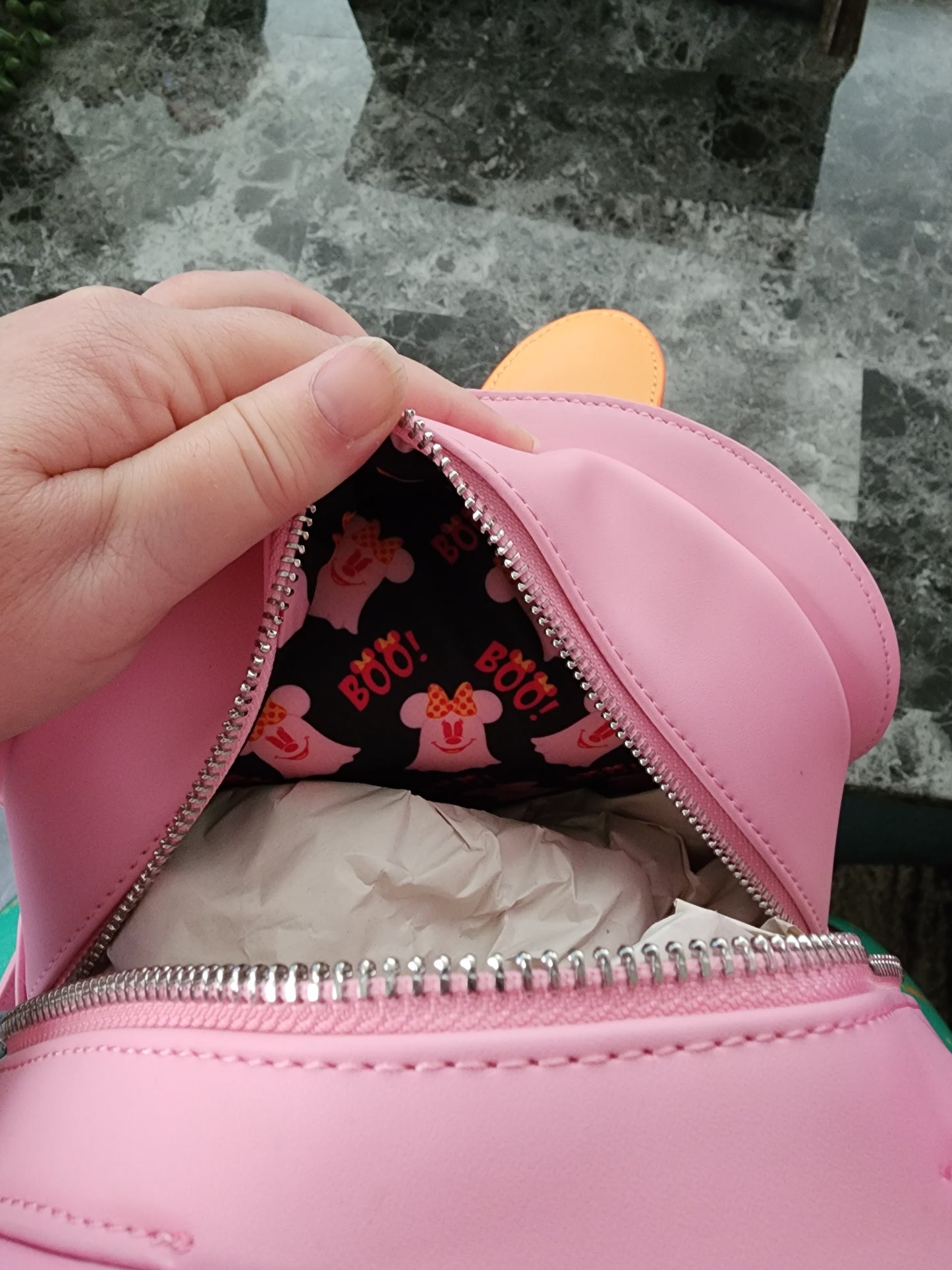 Loungefly Minnie Mouse Ghost Backpack