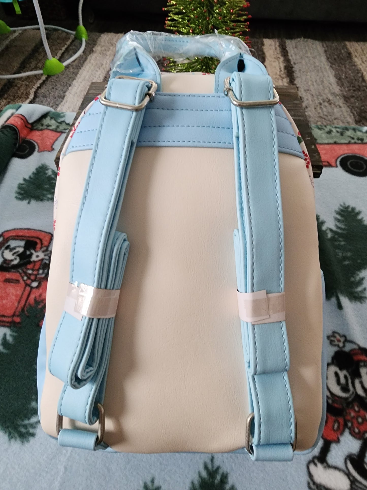 Her Universe Disney Mickey and Minnie Mouse Snow Angel Backpack