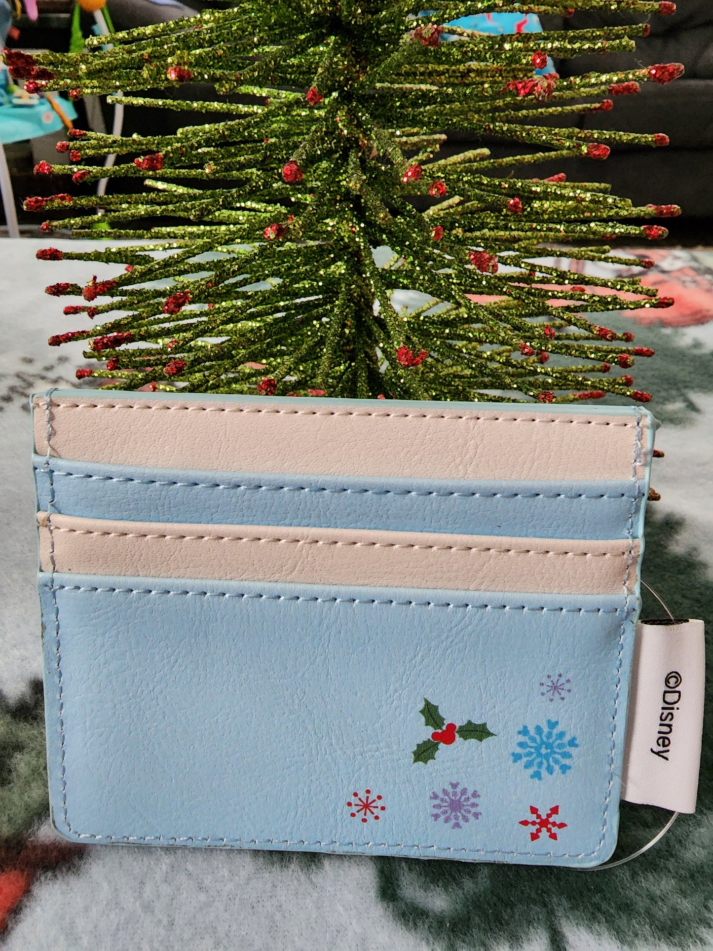 Her Universe Disney Mickey and Minnie Mouse Christmas Card Holder