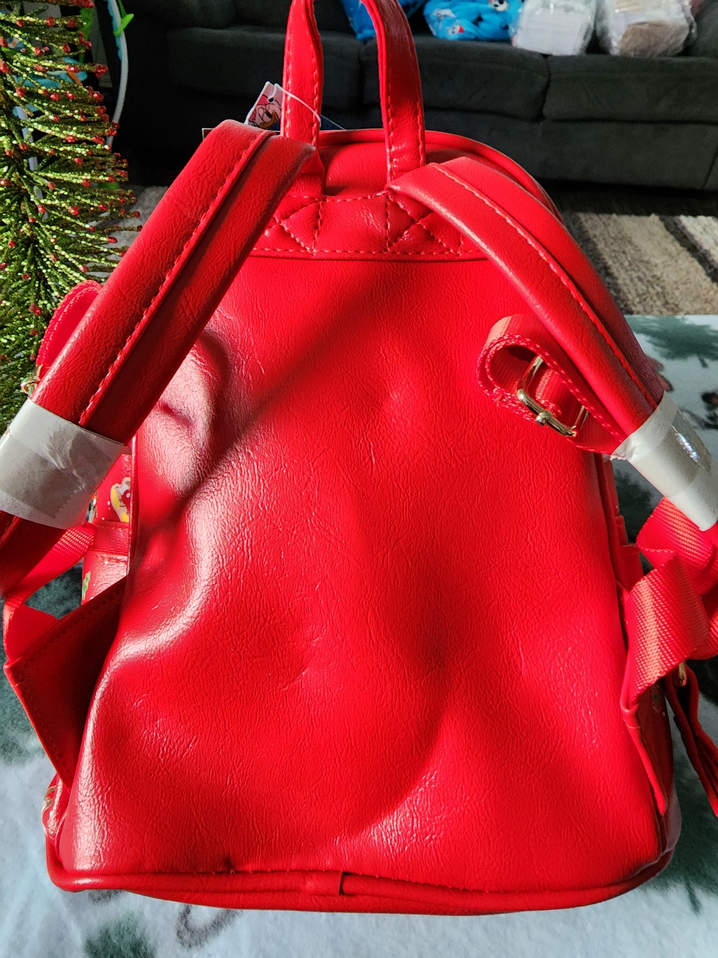 Disney Mickey Mouse and Minnie Mouse Holiday Backpack