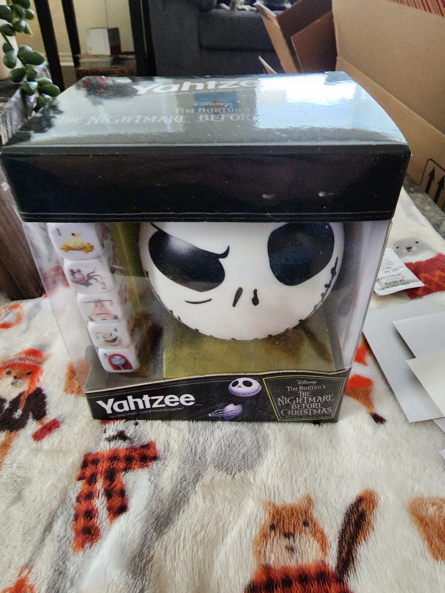 Disney Nightmare Before Christmas Yahzee