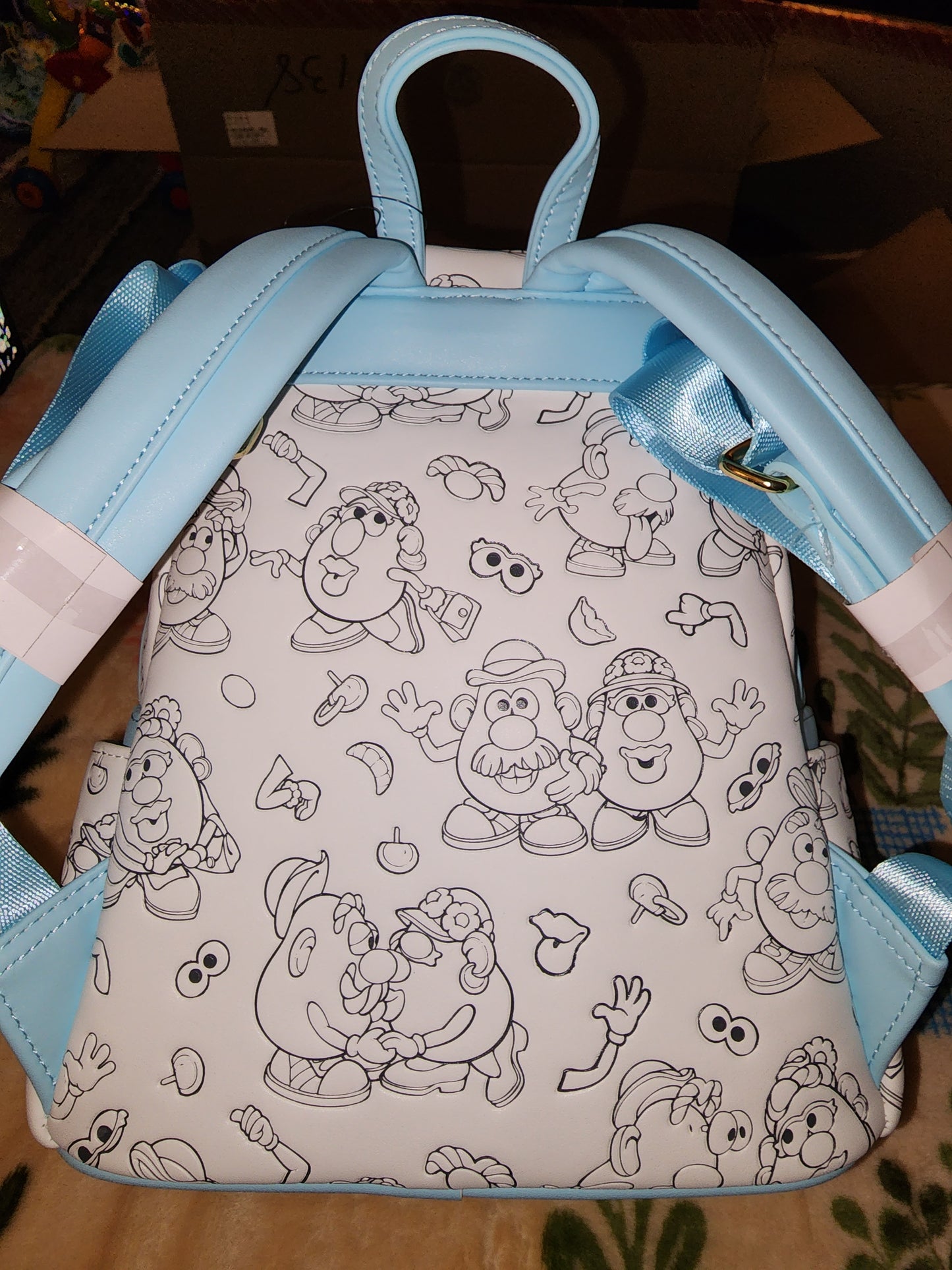 Loungefly Disney Toy Story's Mr. & Mrs. Potato Head Exclusive Backpack