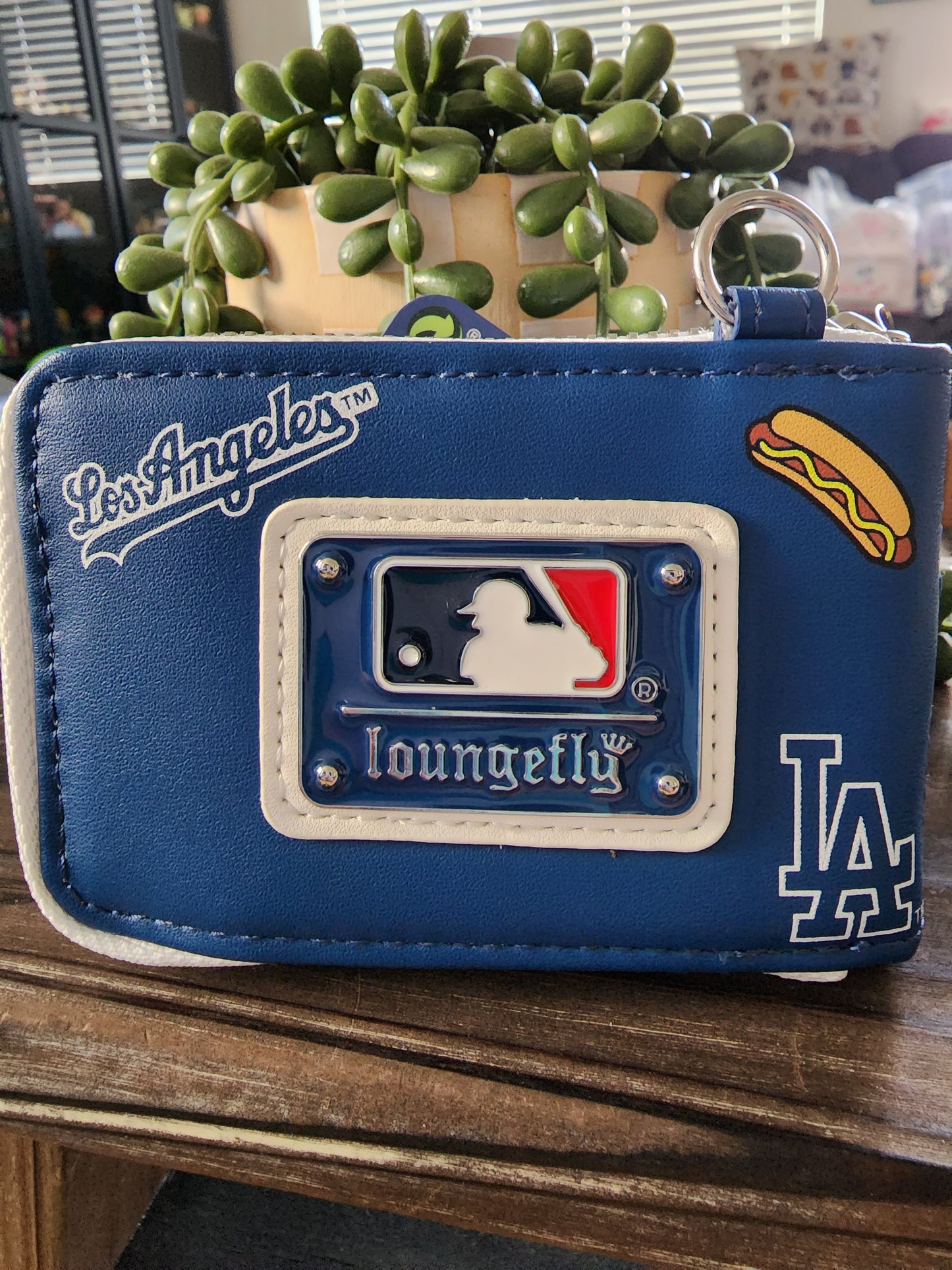 Loungefly Los Angeles Dodgers Baseball Card Holder