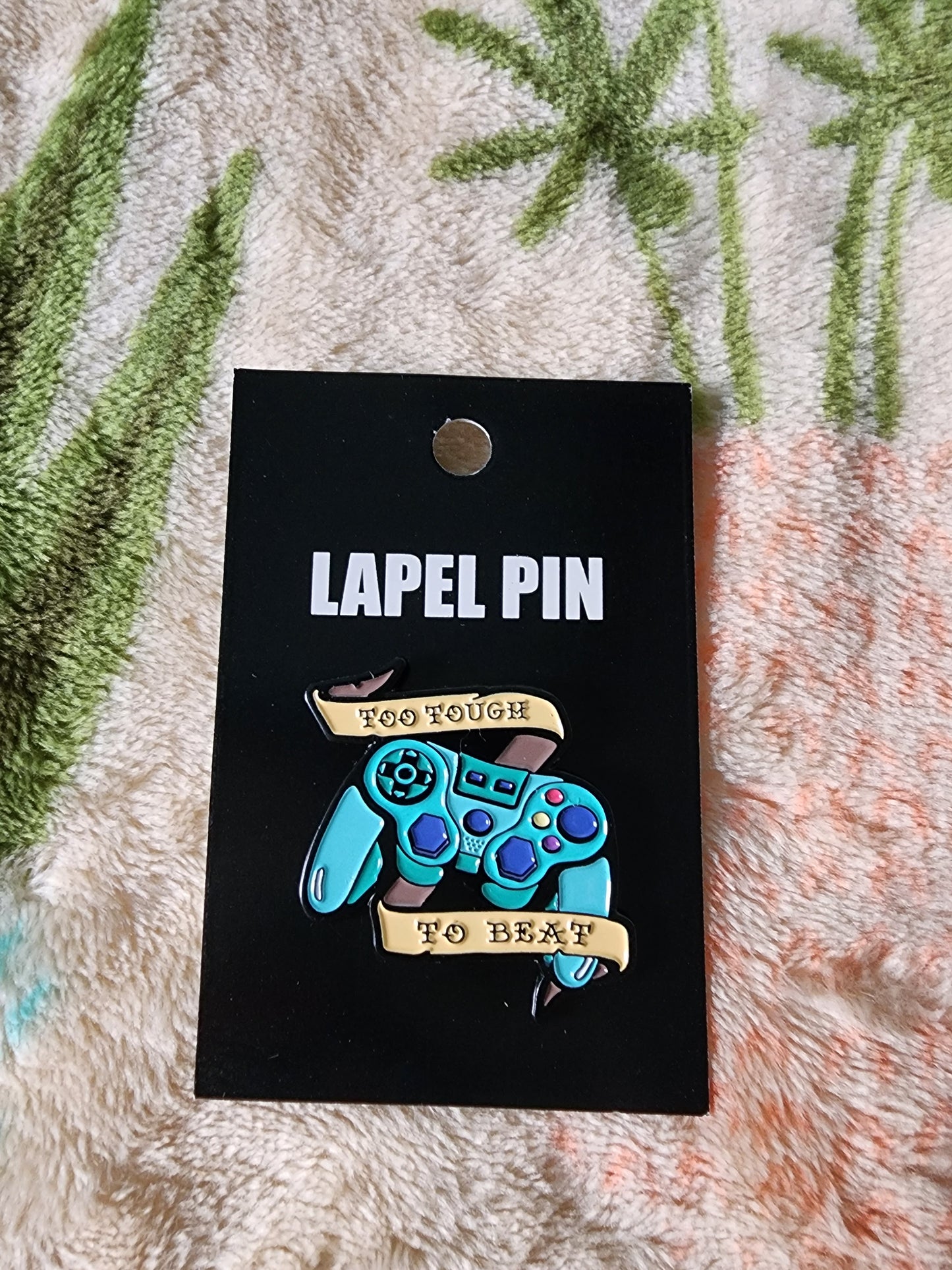 Game Controler Too Tough To Beat Pin