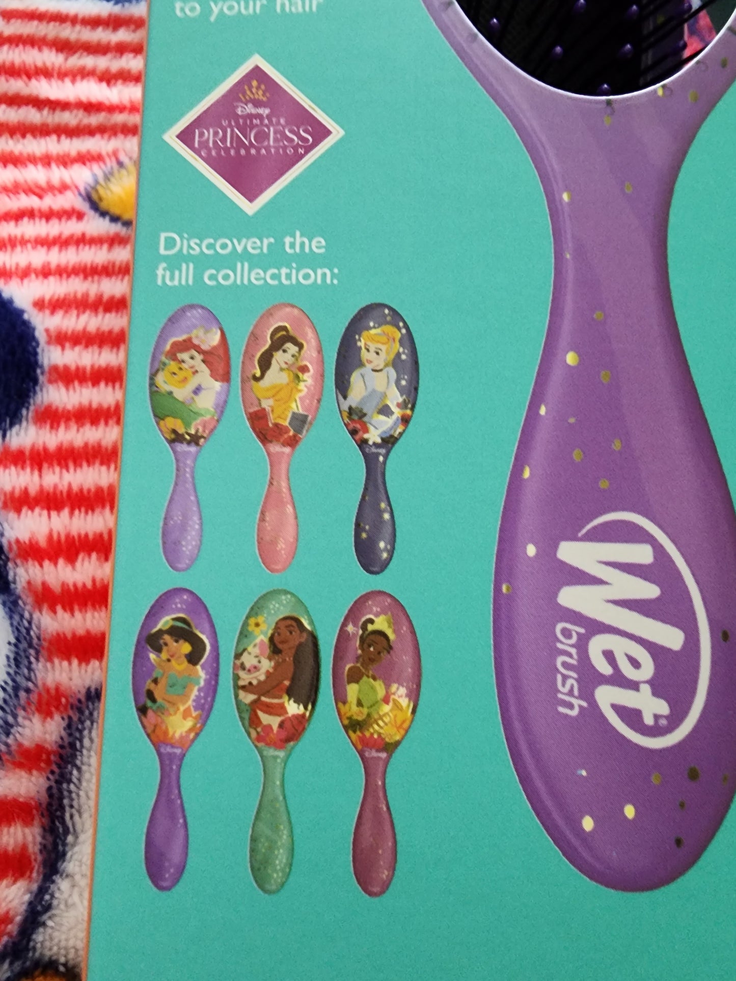 Wet Disney Jasmine Limited Edition Detangler Brush