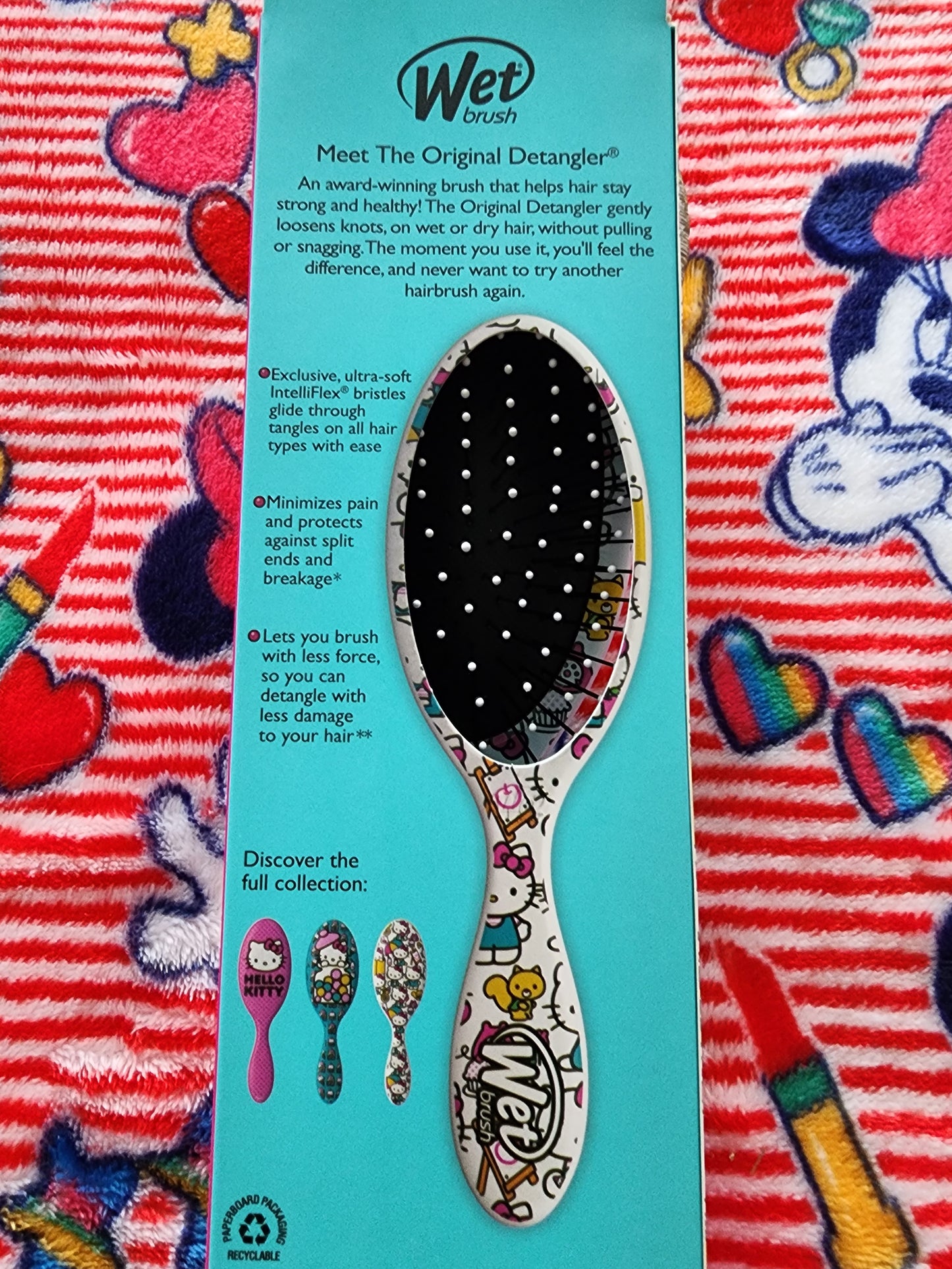 Wet Hello Kitty Limited Edition Detangler Brush