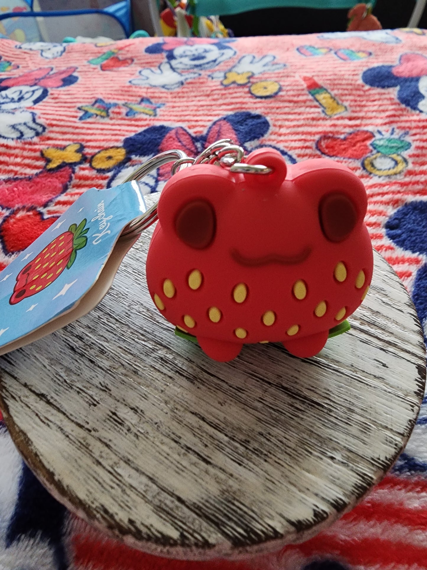 Strawberry Keychain