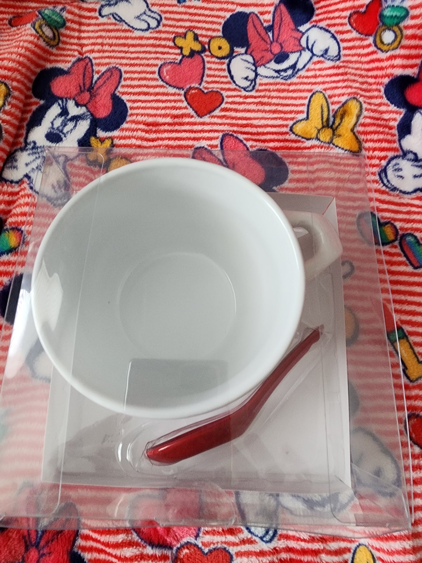 Hello Kitty Cup of Noodles bowl and Spoon set