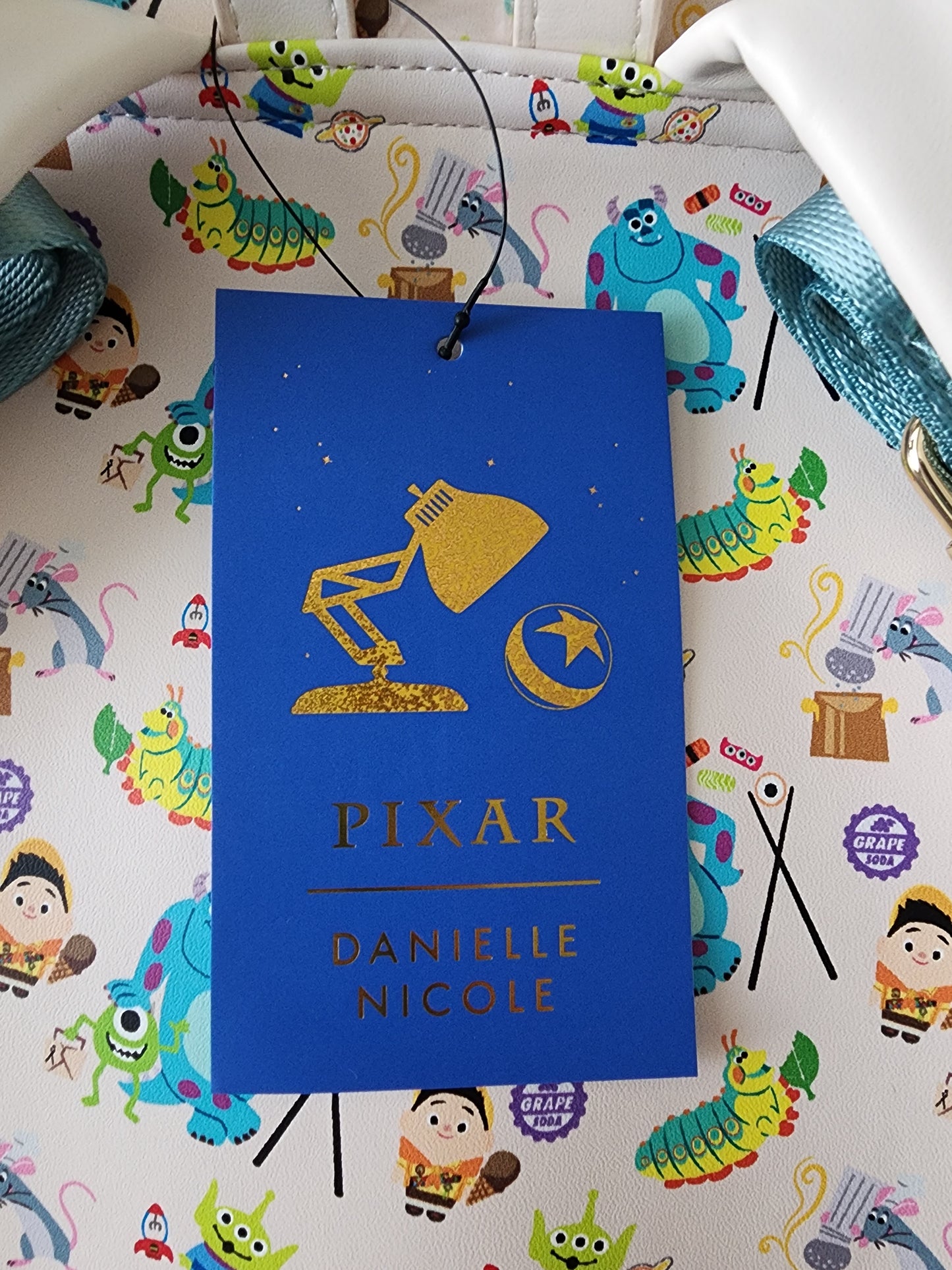 Danielle Nichole Disney Pixar Movie Characters Backpack