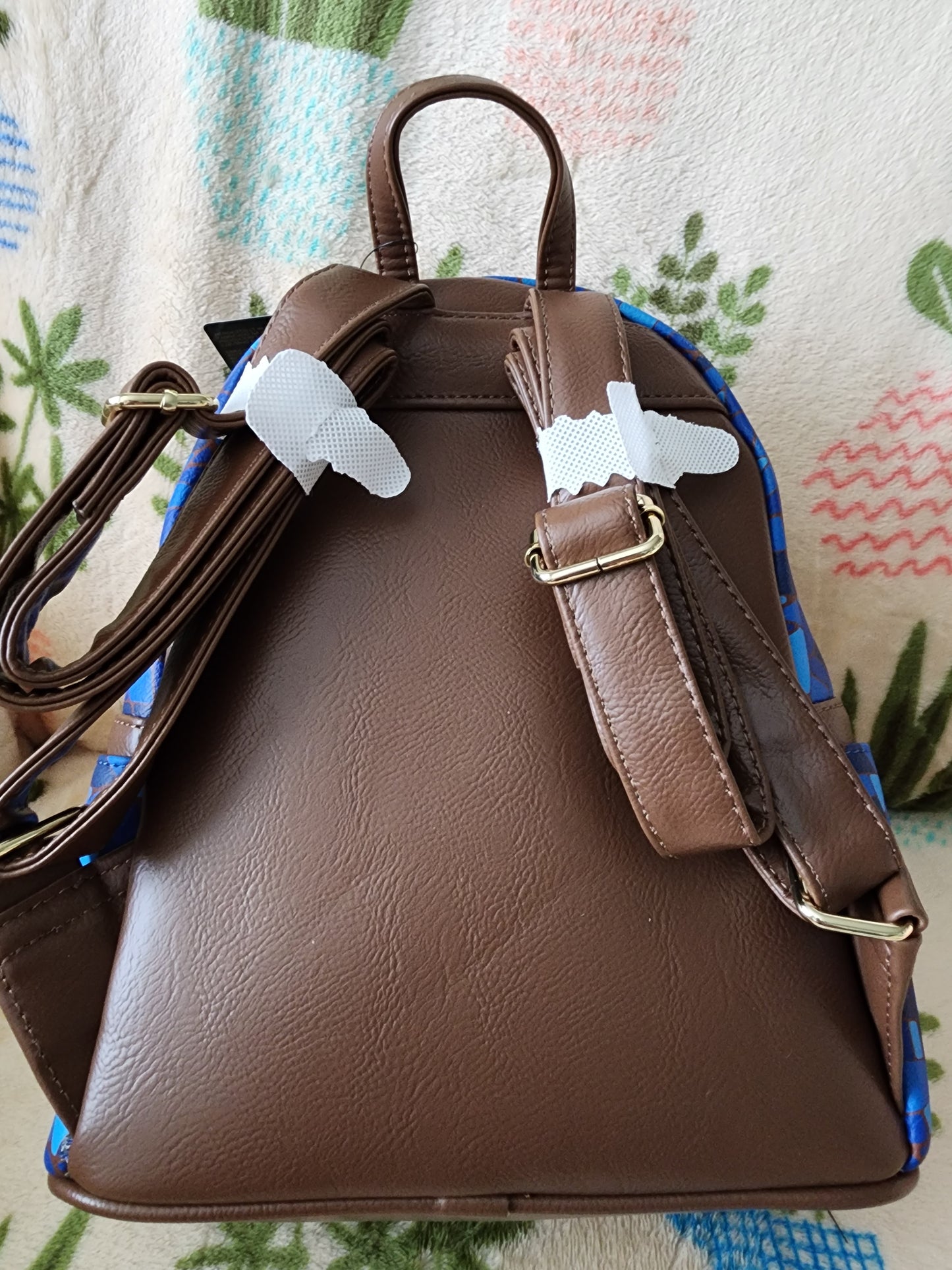 Loungefly Disney Belle and Beast Stain Glass Exclusive Backpack