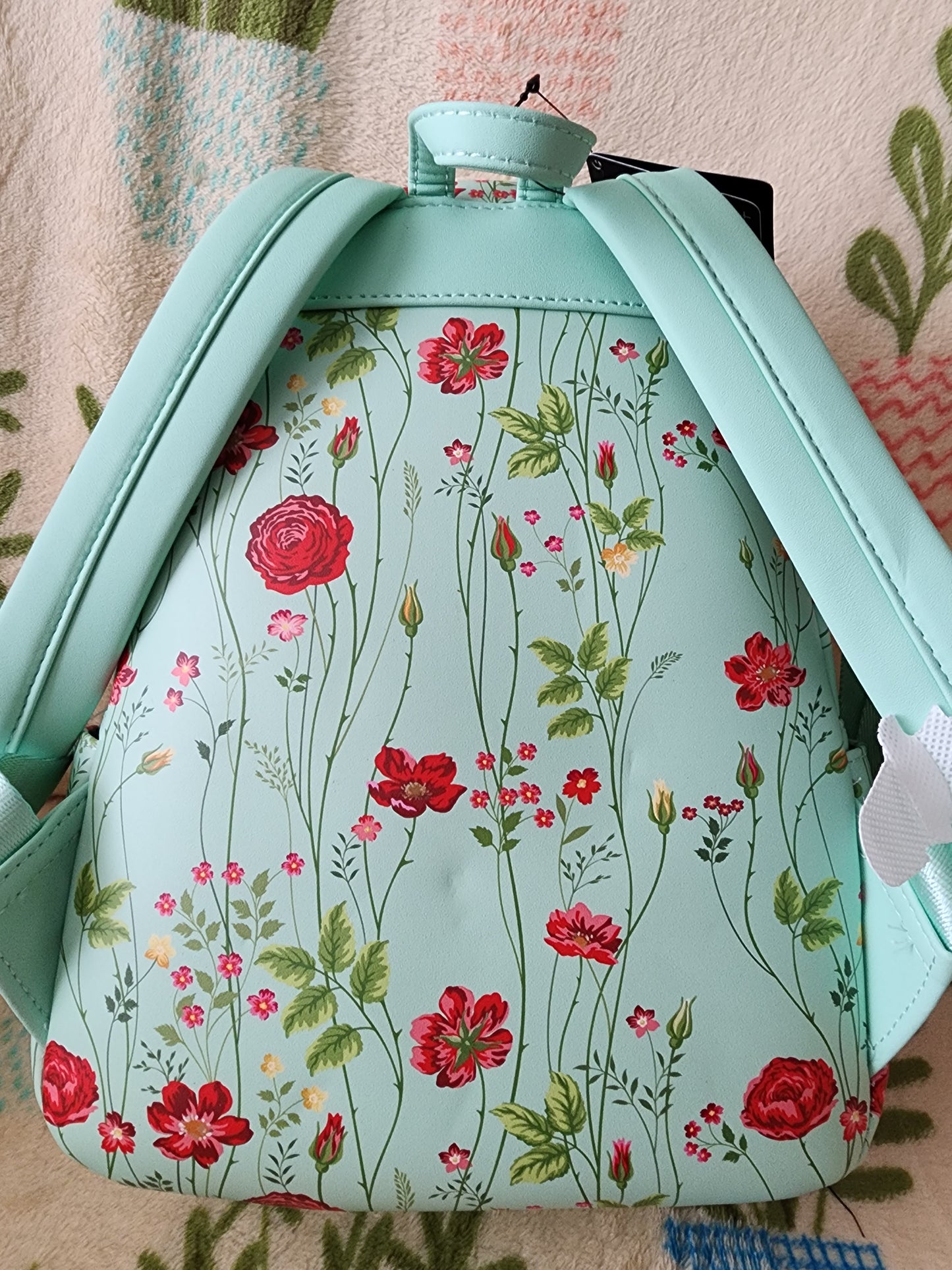 Loungefly Disney Tinkerbell and the Lost Boys Floral Backpack