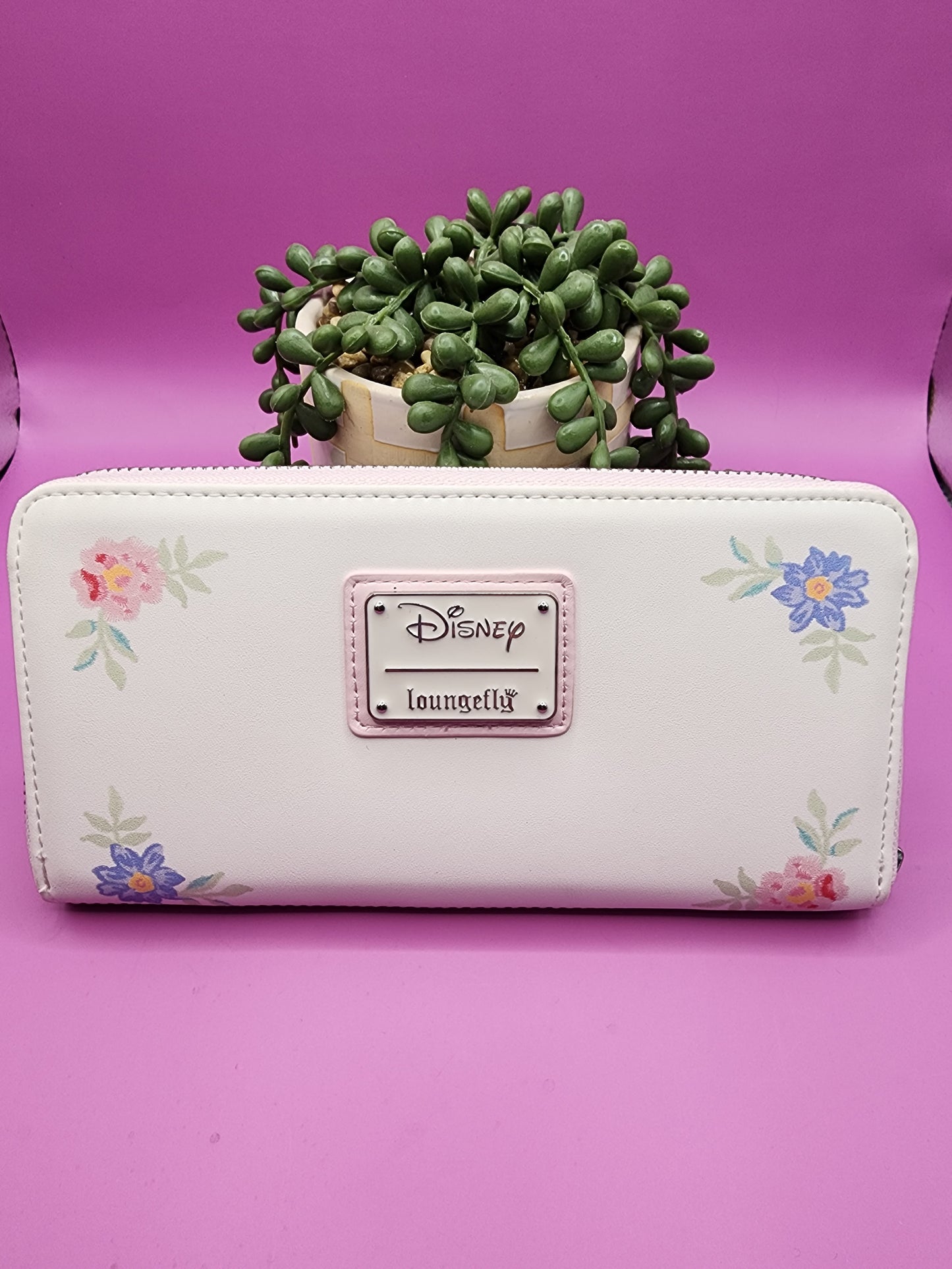 Loungefly Disney Aristocats Marie Floral Embroidered Wallet