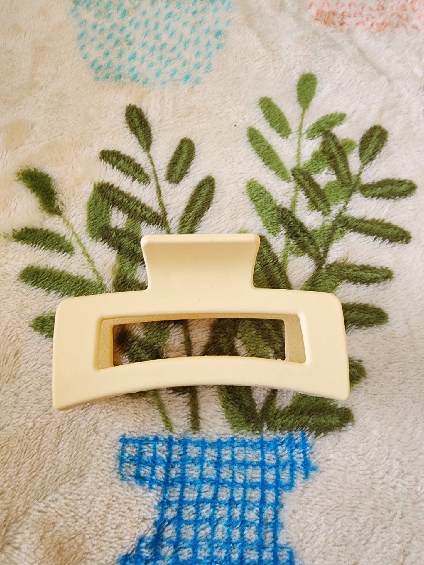 Honey Yellow Hair Clip