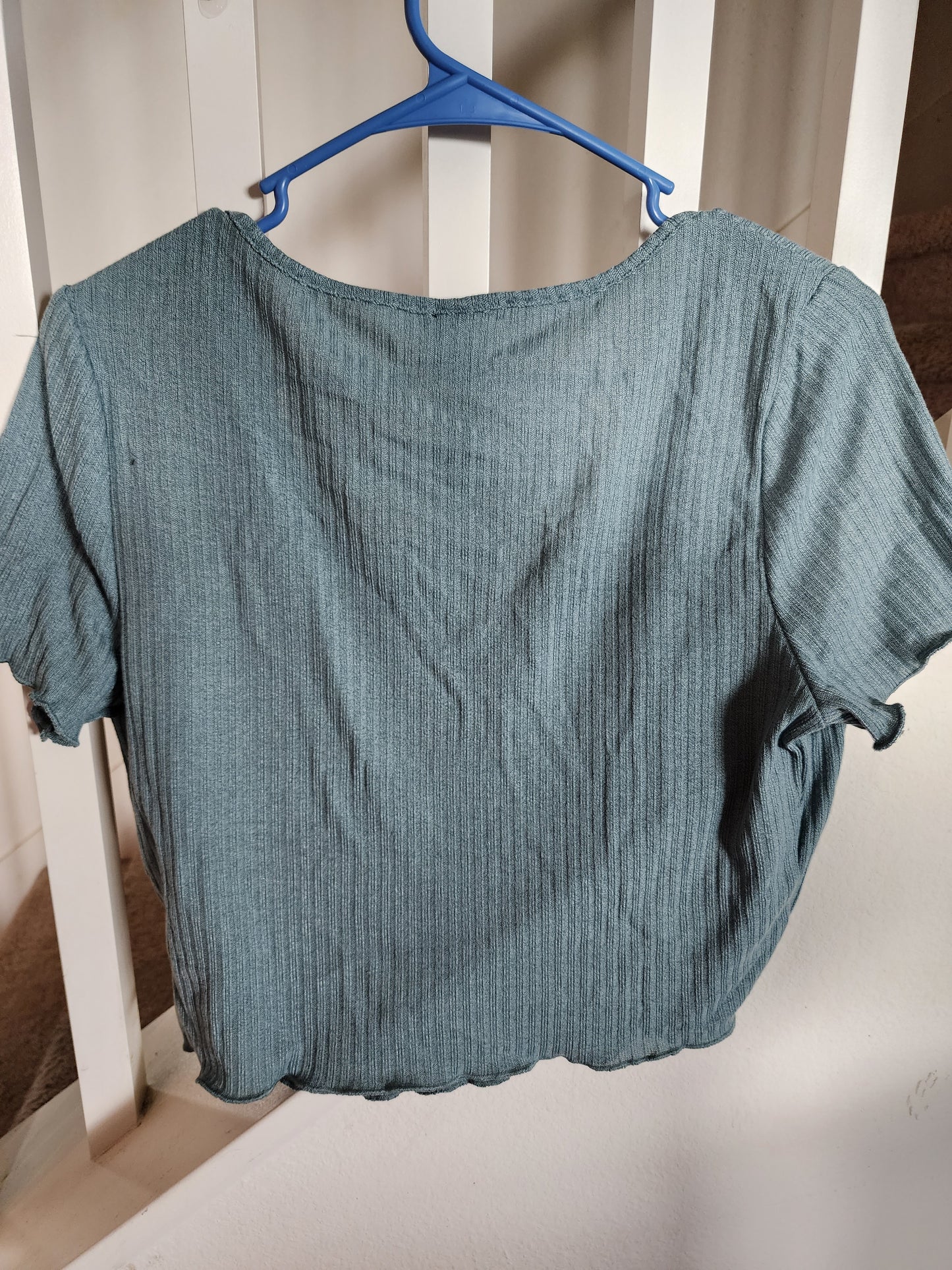 Festival Summer V-neck Crop Top