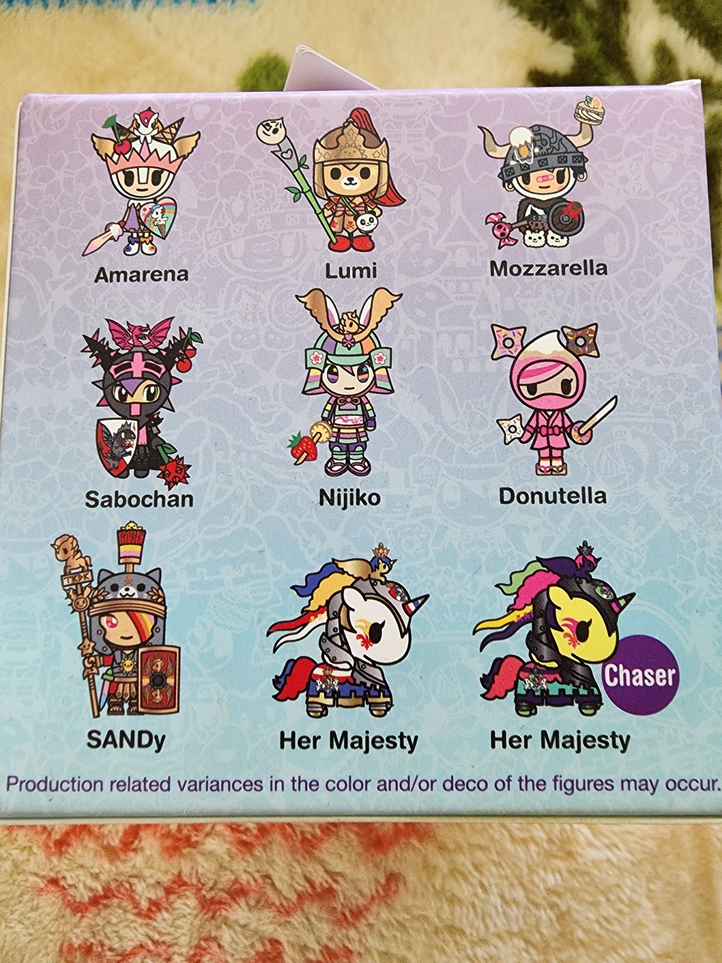 Tokidoki Kawaii Princess Warrior Mystery Figures