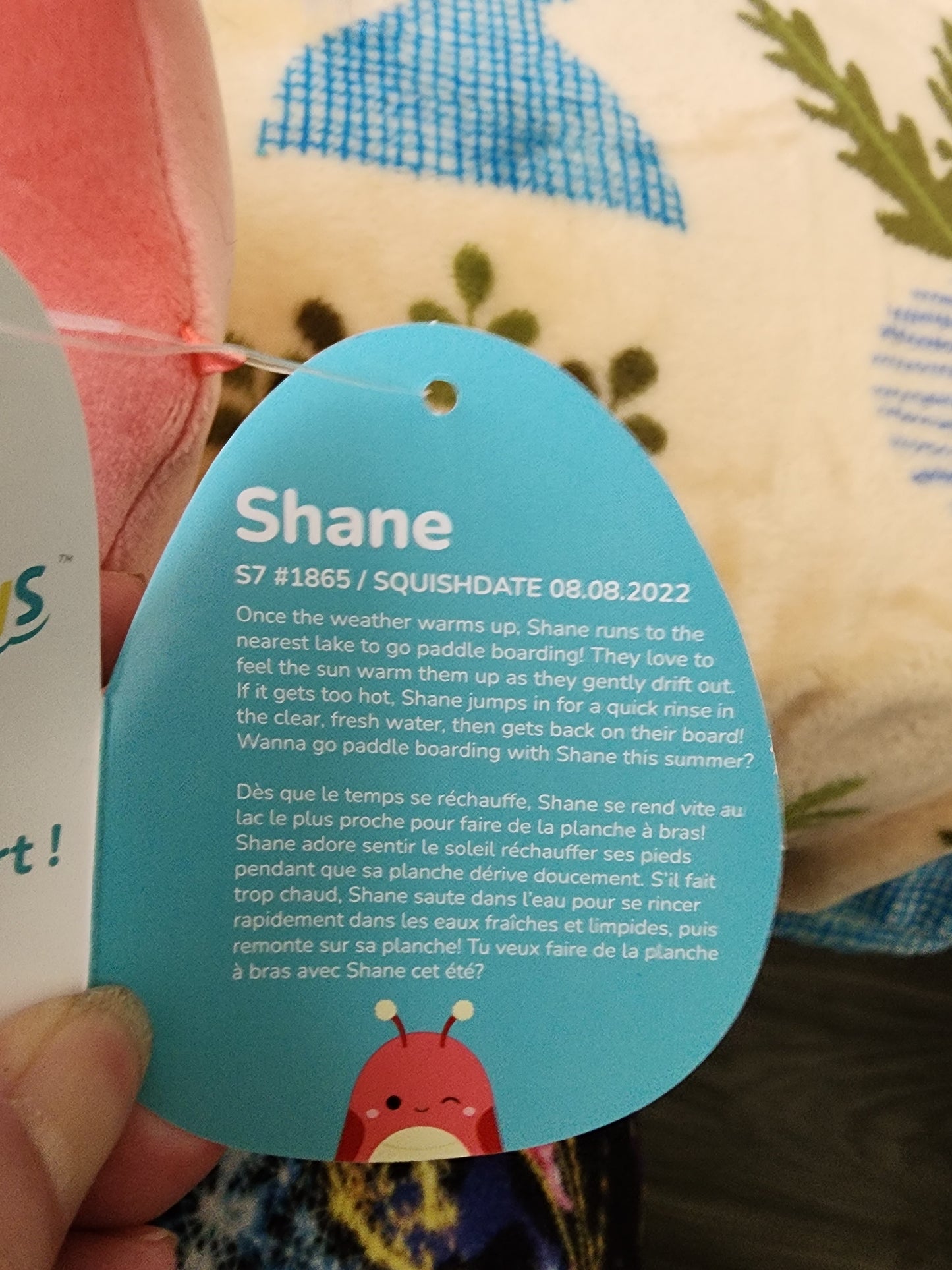 Squishmallow Rare Shane 8" Plush