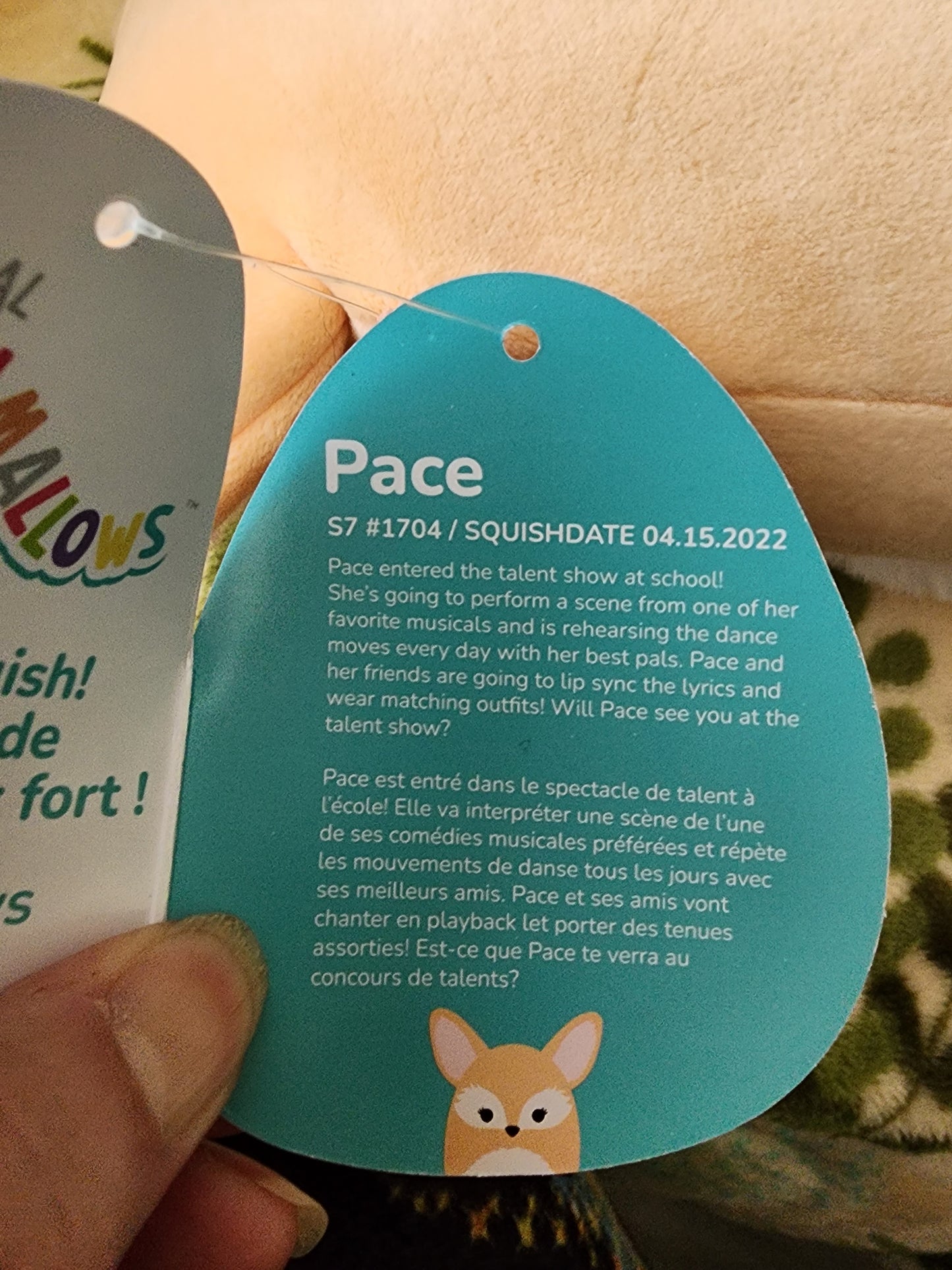 Squishmallow Fox 8" Plush