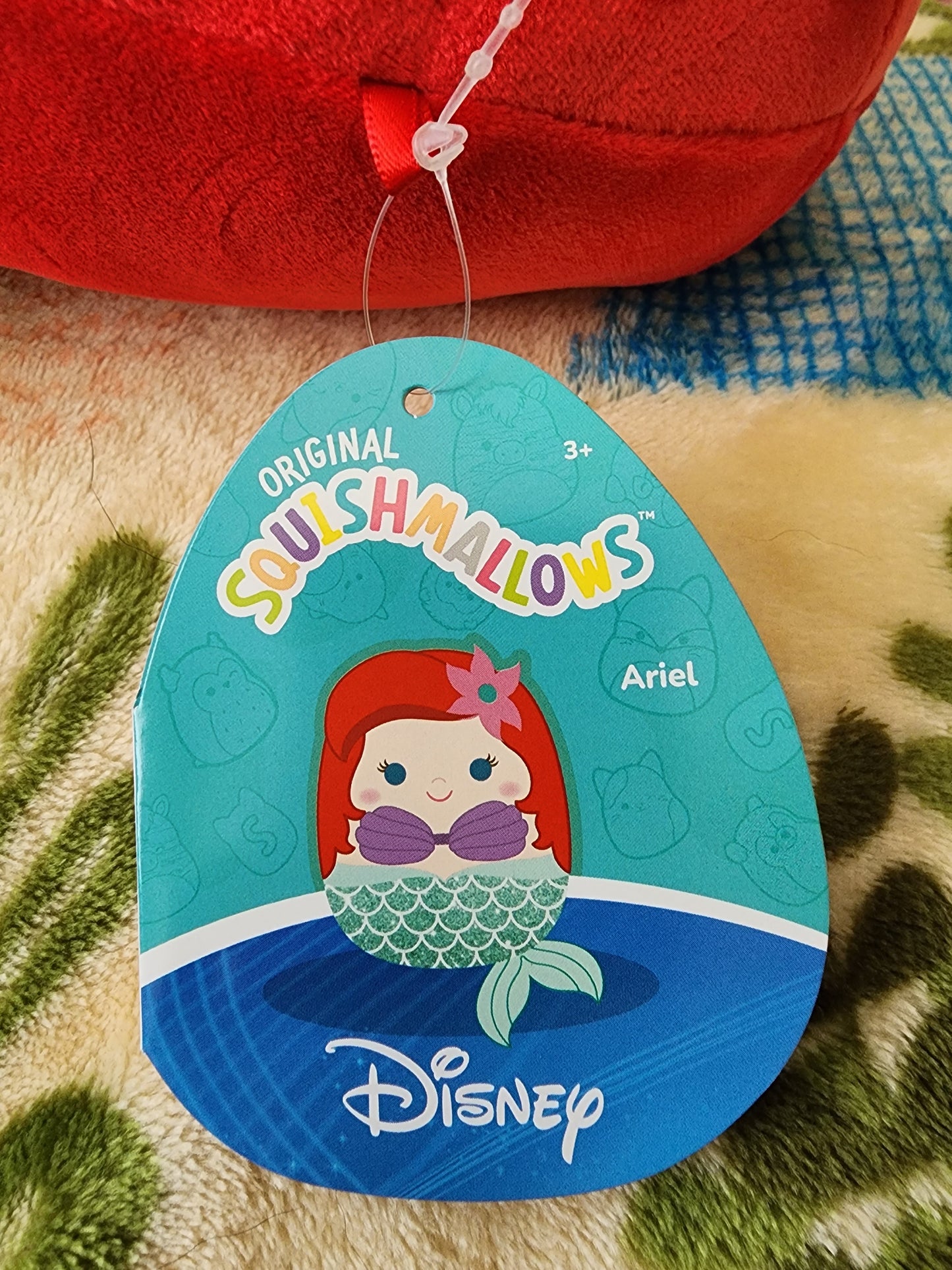 Squishmallow Disney Ariel 8" Plush