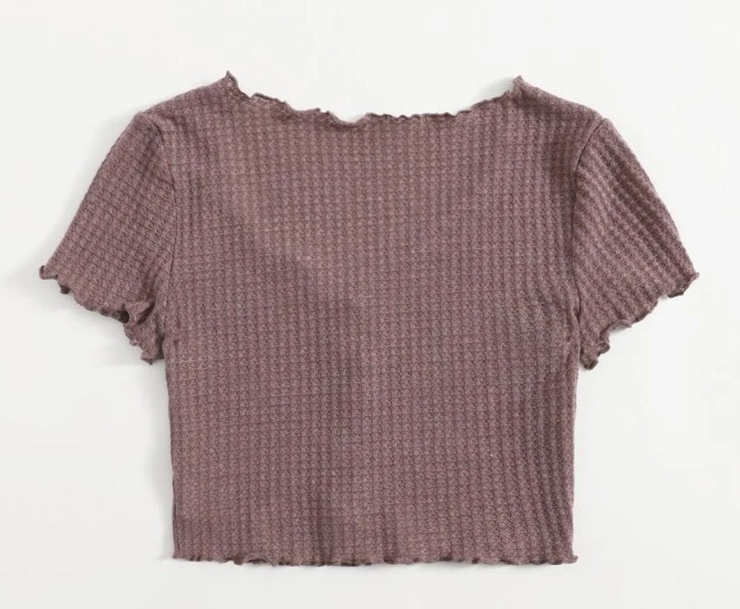 Festival Button-Up Crop Top
