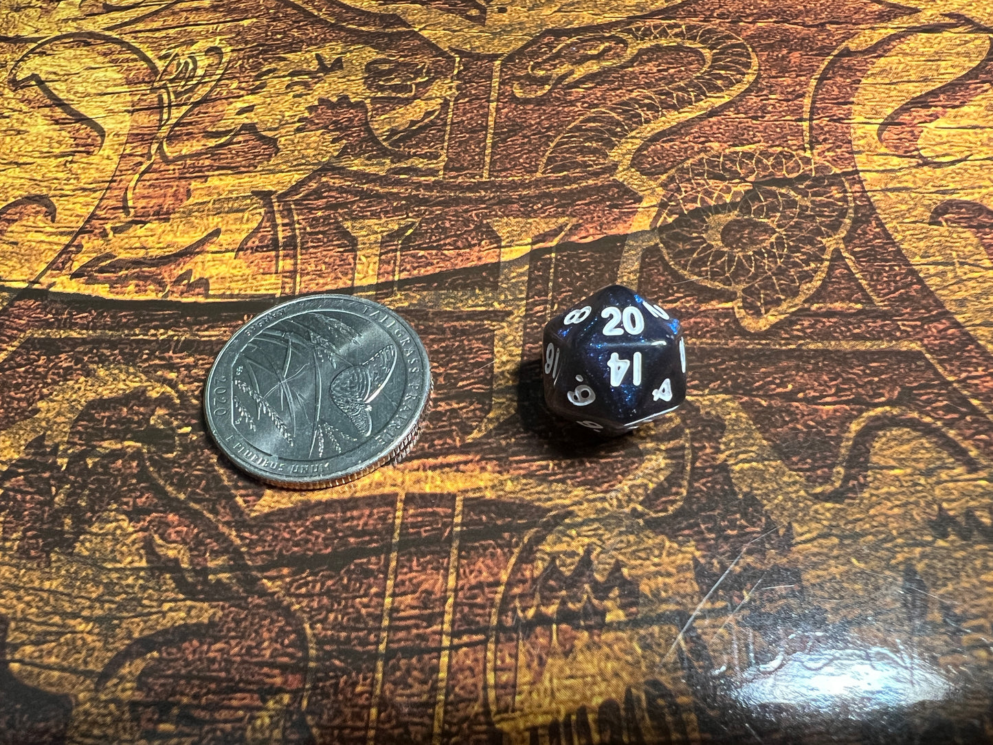 D&D Stardust: Galaxy 10mm Mini Polyhedral Dice Set