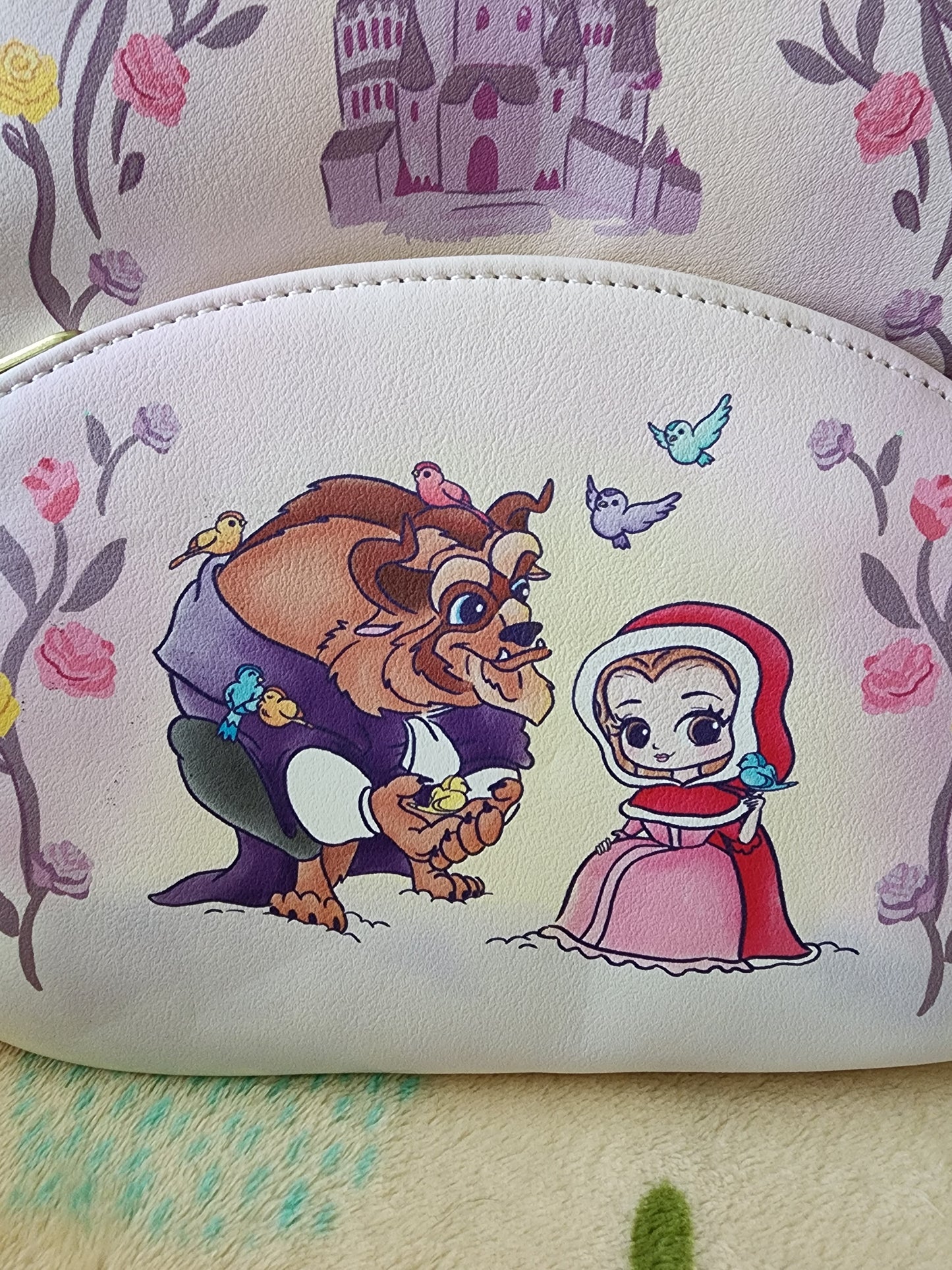 Loungefly Disney Beauty and the Beast Chibi Backpack