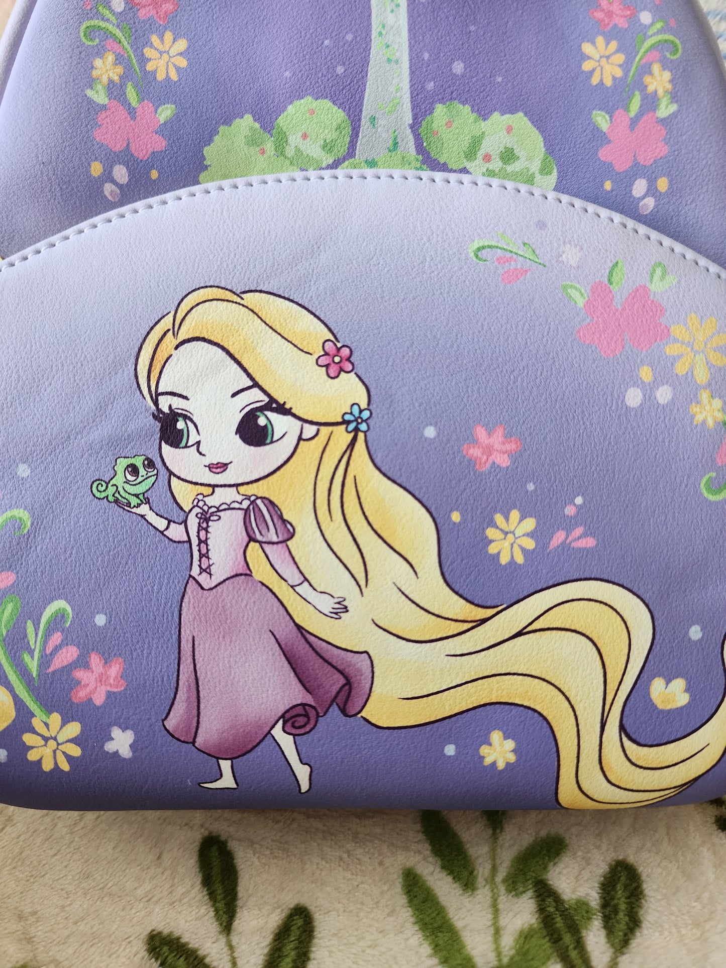 Loungefly Disney Rapunzal Chibi Backpack