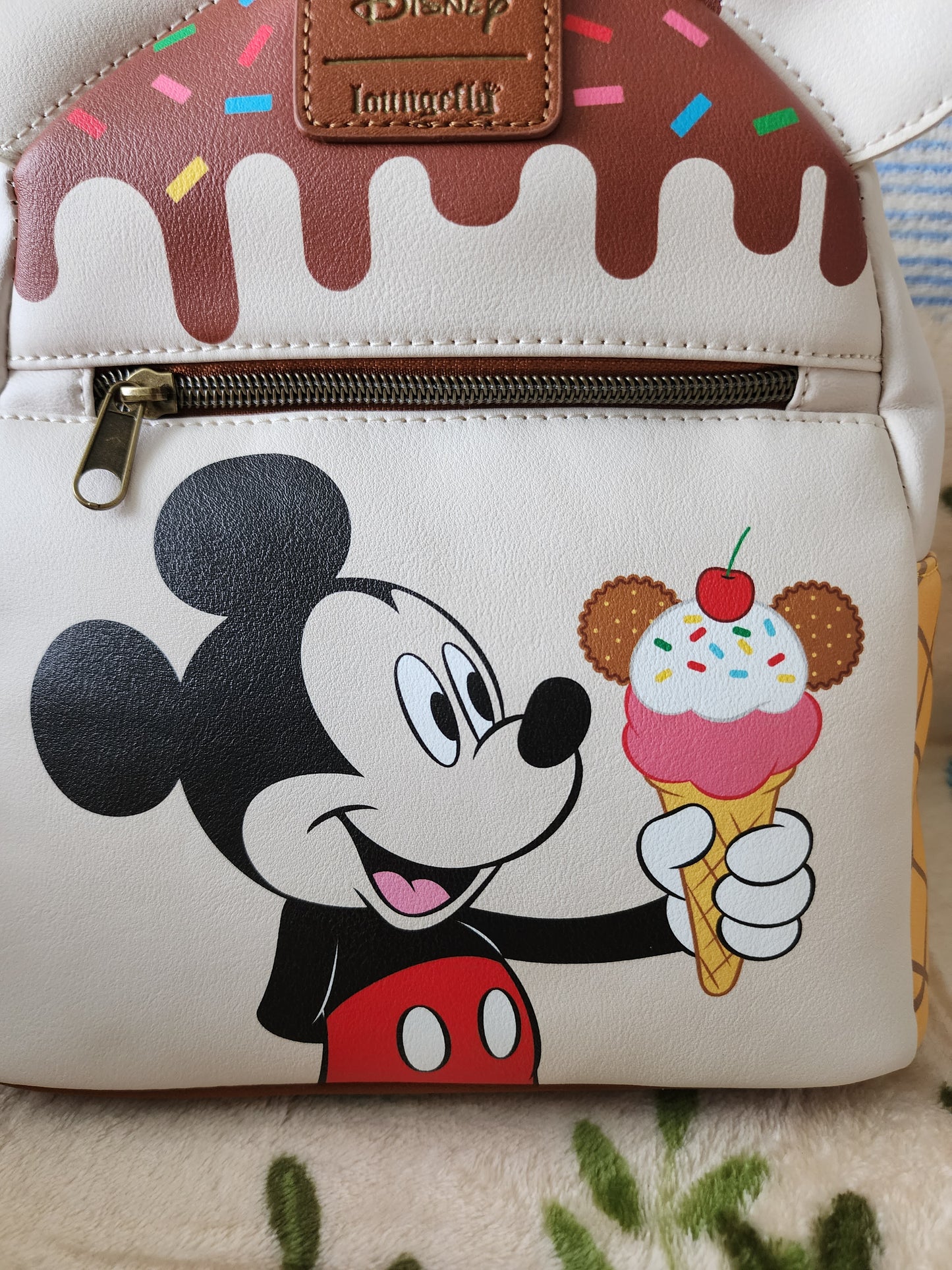 Loungefly Disney Mickey Mouse Ice Cream Backpack