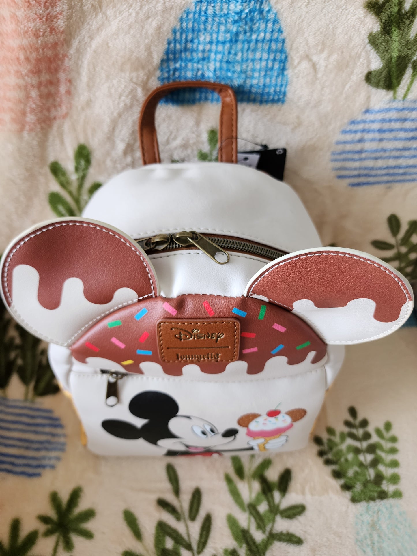 Loungefly Disney Mickey Mouse Ice Cream Backpack