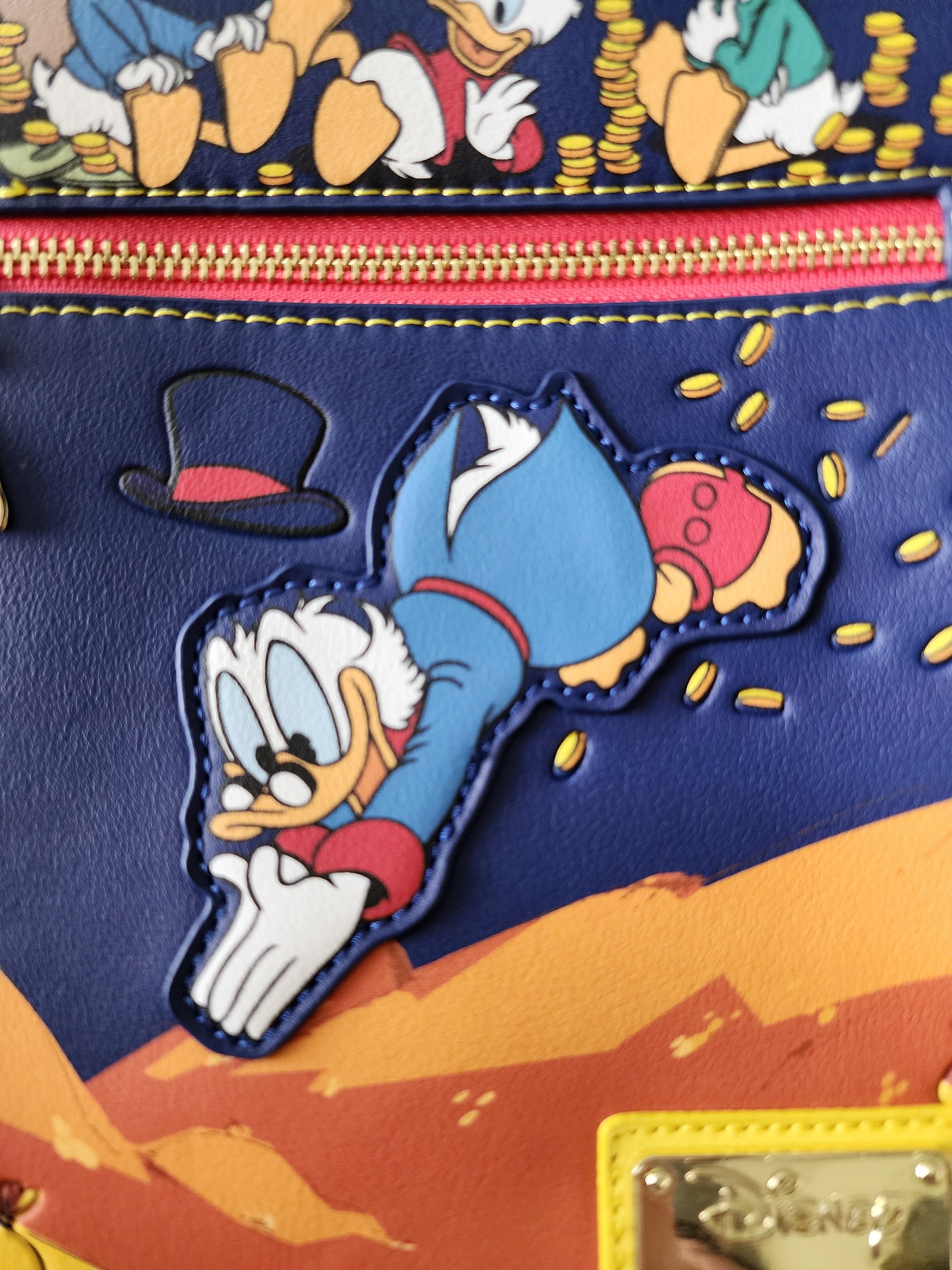 Loungefly shops Disney Loungefly Disney DuckTales Gold Coin Mini Backpack