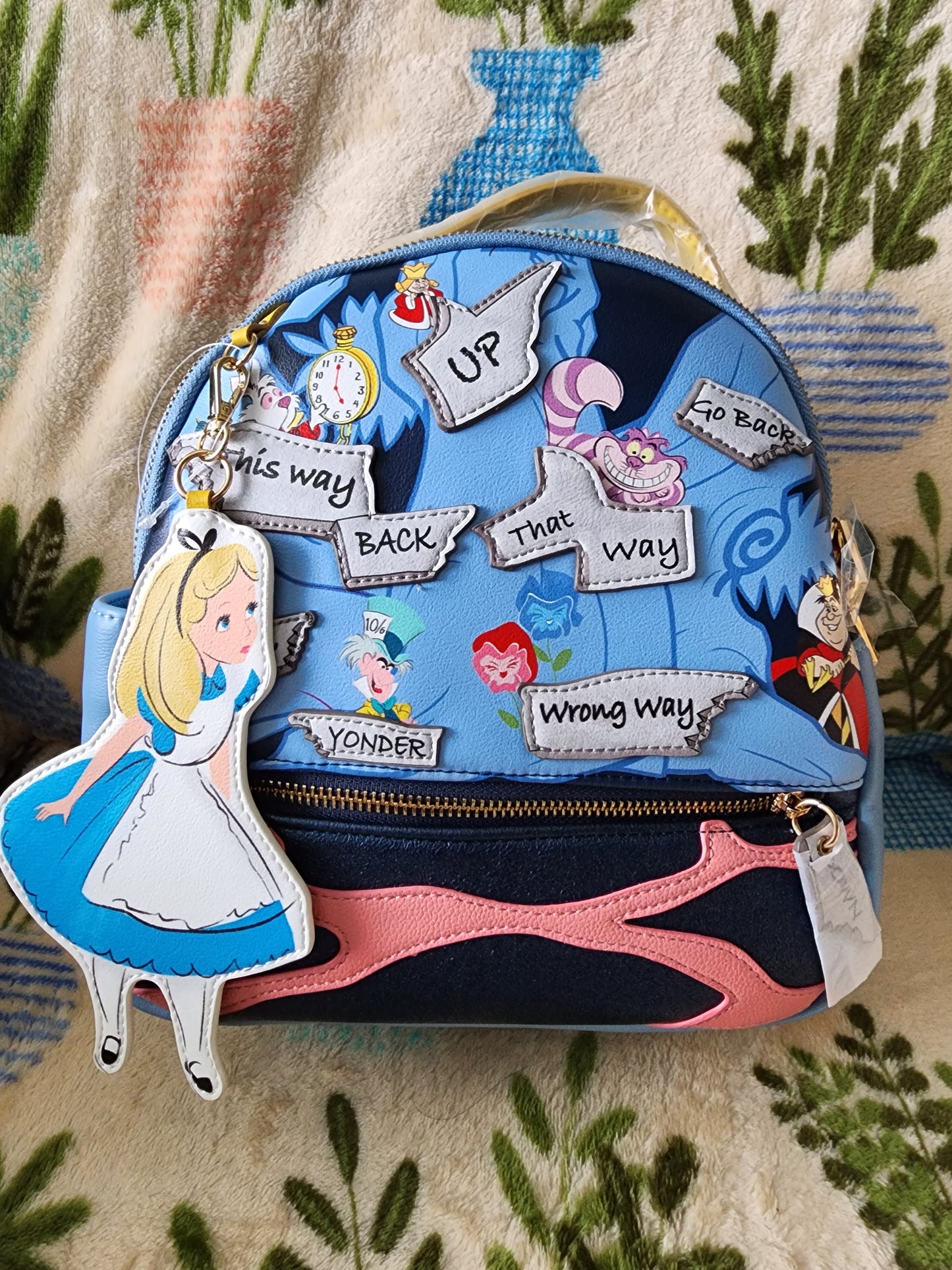 Danielle Nicole Disney Alice and Wonderland Backpack