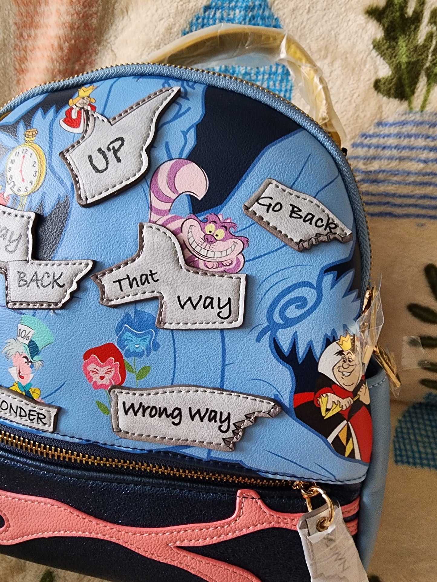 Danielle Nicole Disney Alice and Wonderland Backpack