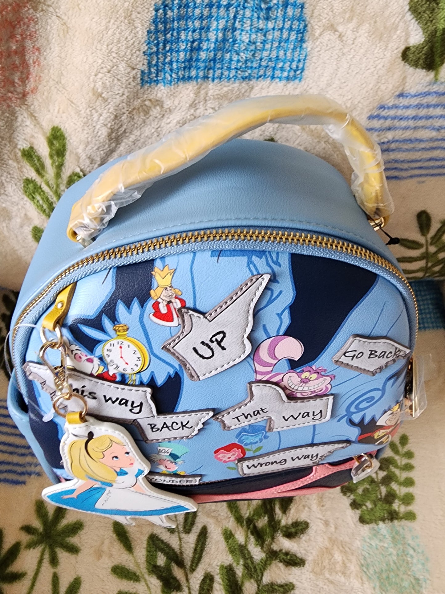 Danielle Nicole Disney Alice and Wonderland Backpack