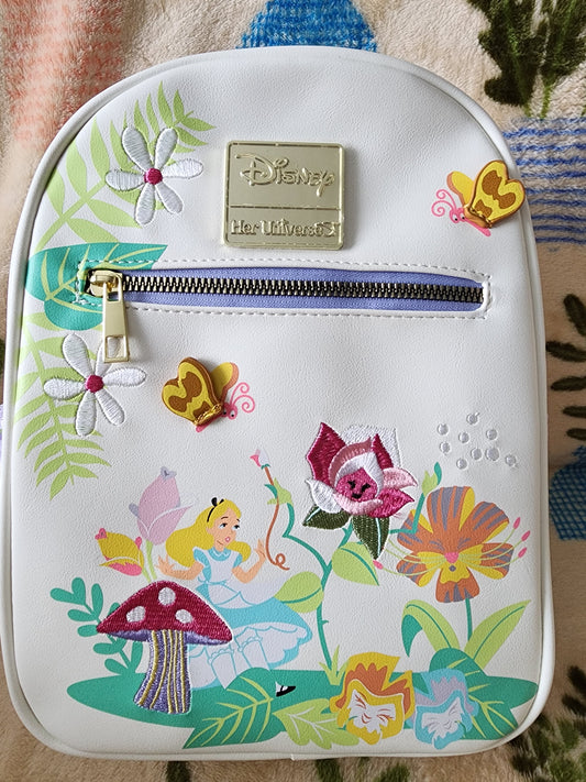 Her Universe Disney Alice and Wonderland Backpack