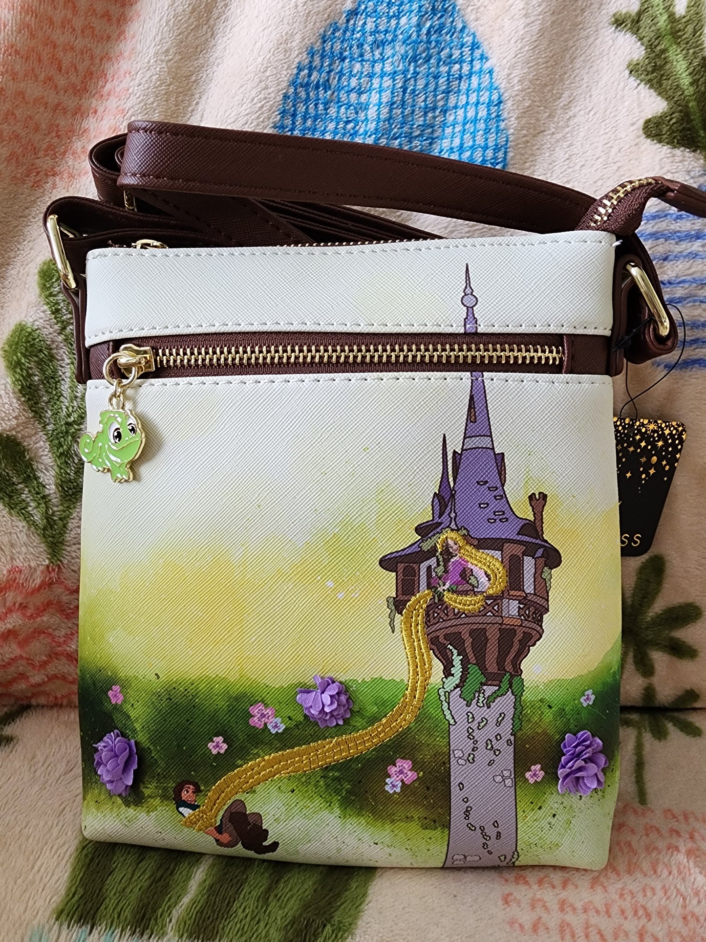 Loungefly Disney Rapunzel Tangled Crossbody Bag