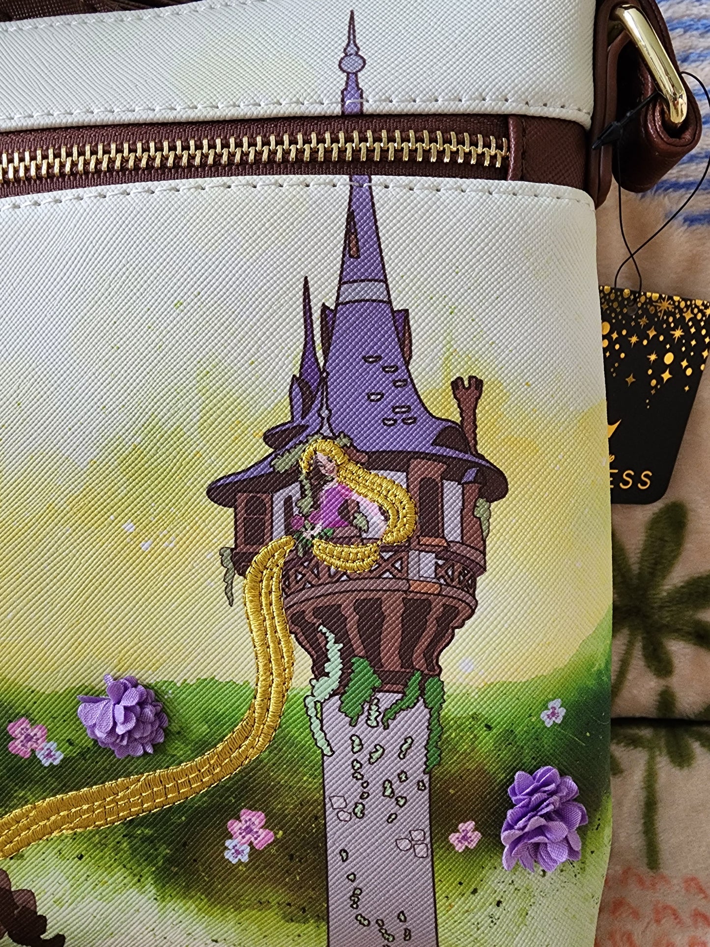 Loungefly Disney Rapunzel Tangled Crossbody Bag