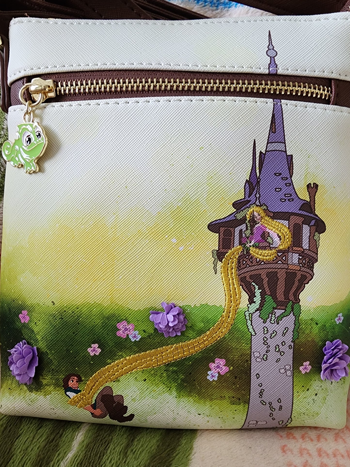 Loungefly Disney Rapunzel Tangled Crossbody Bag