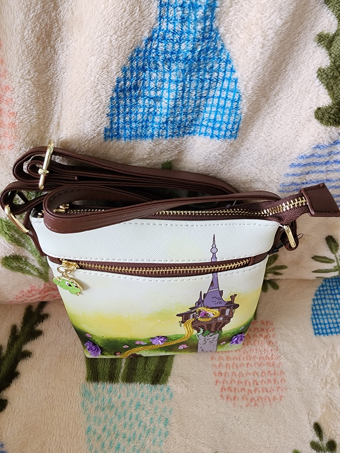 Loungefly Disney Rapunzel Tangled Crossbody Bag