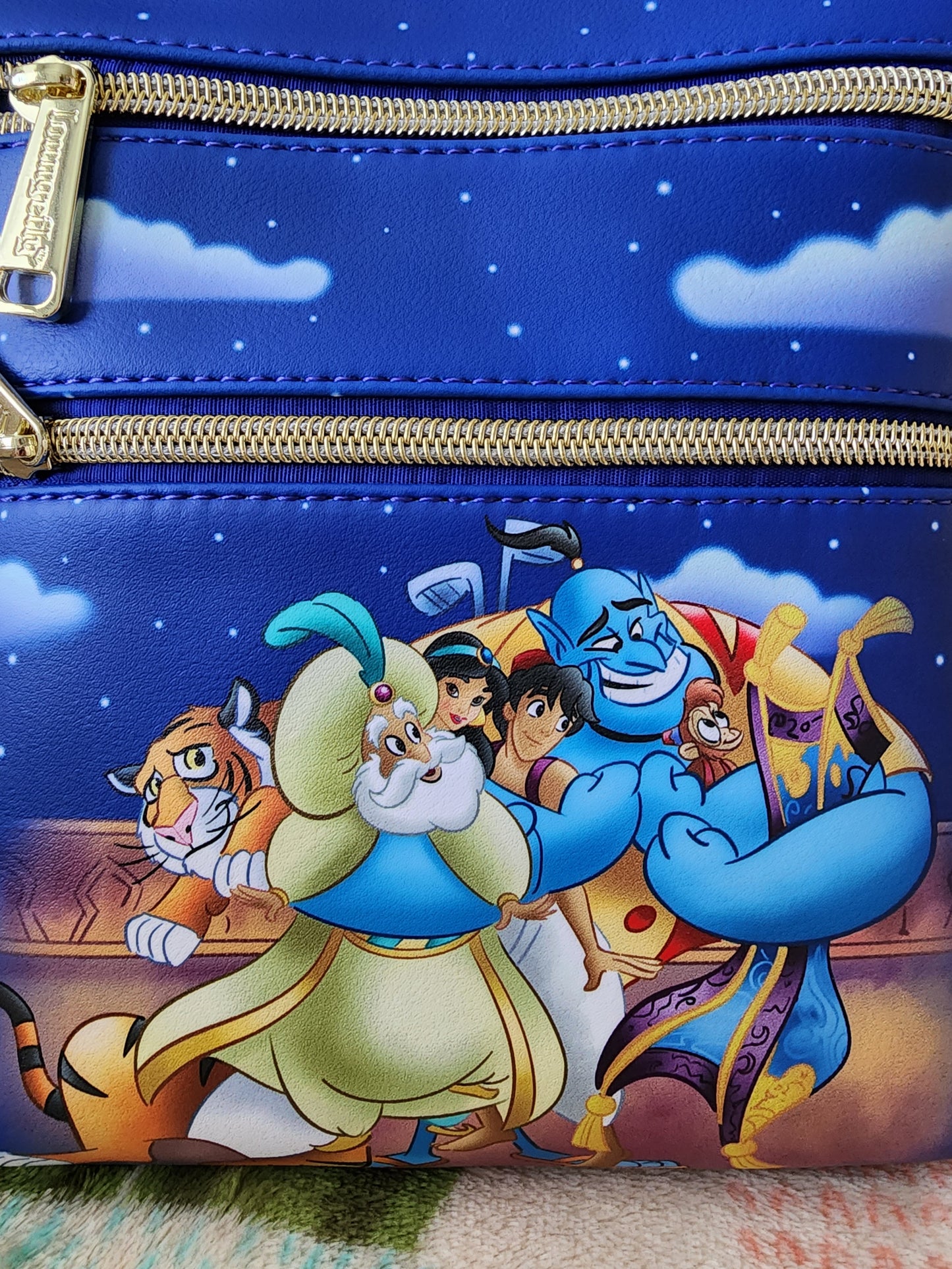 Loungefly Disney Aladdin Crossbody Bag