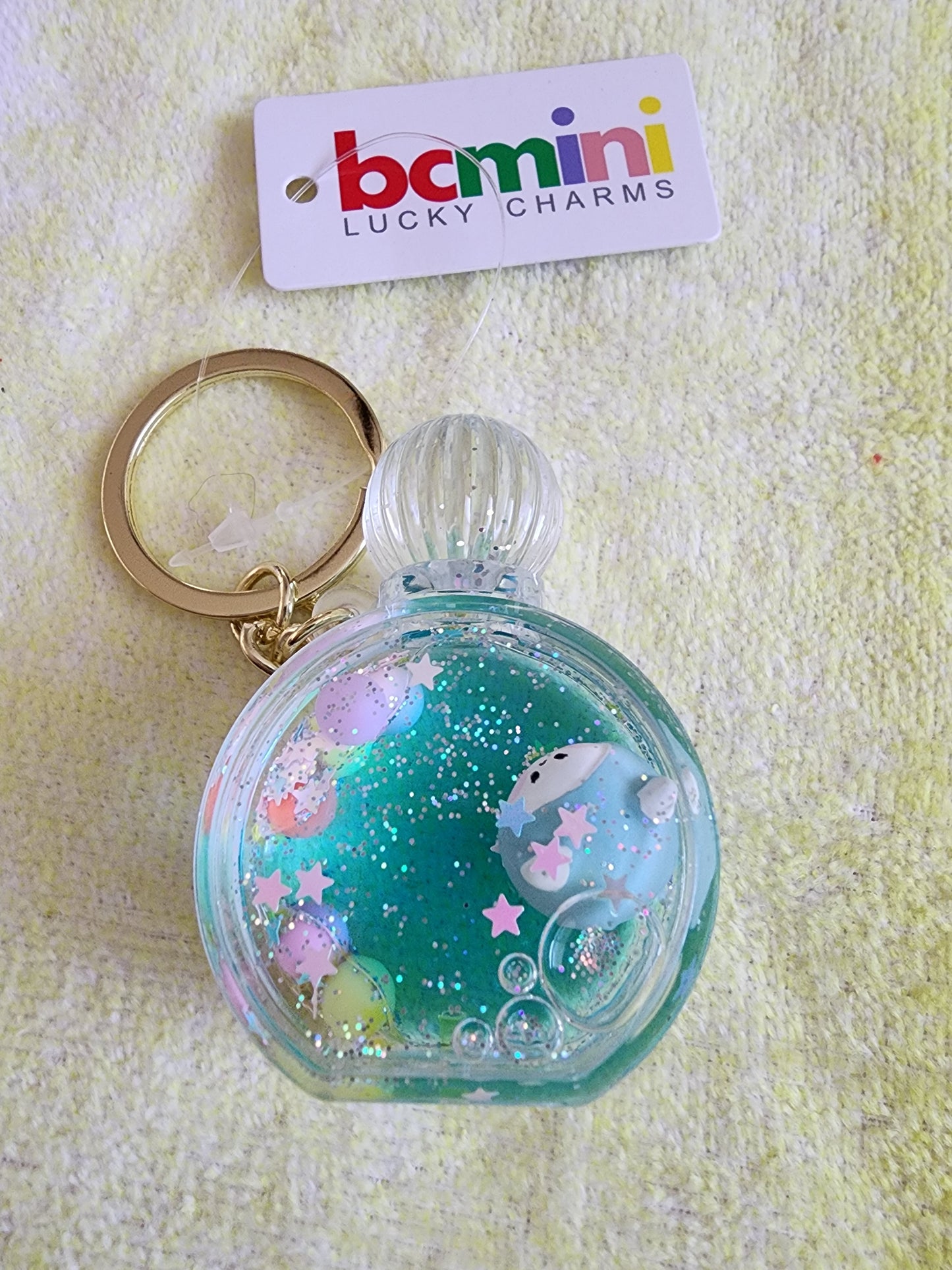 Lucky Charm Floating Keychain