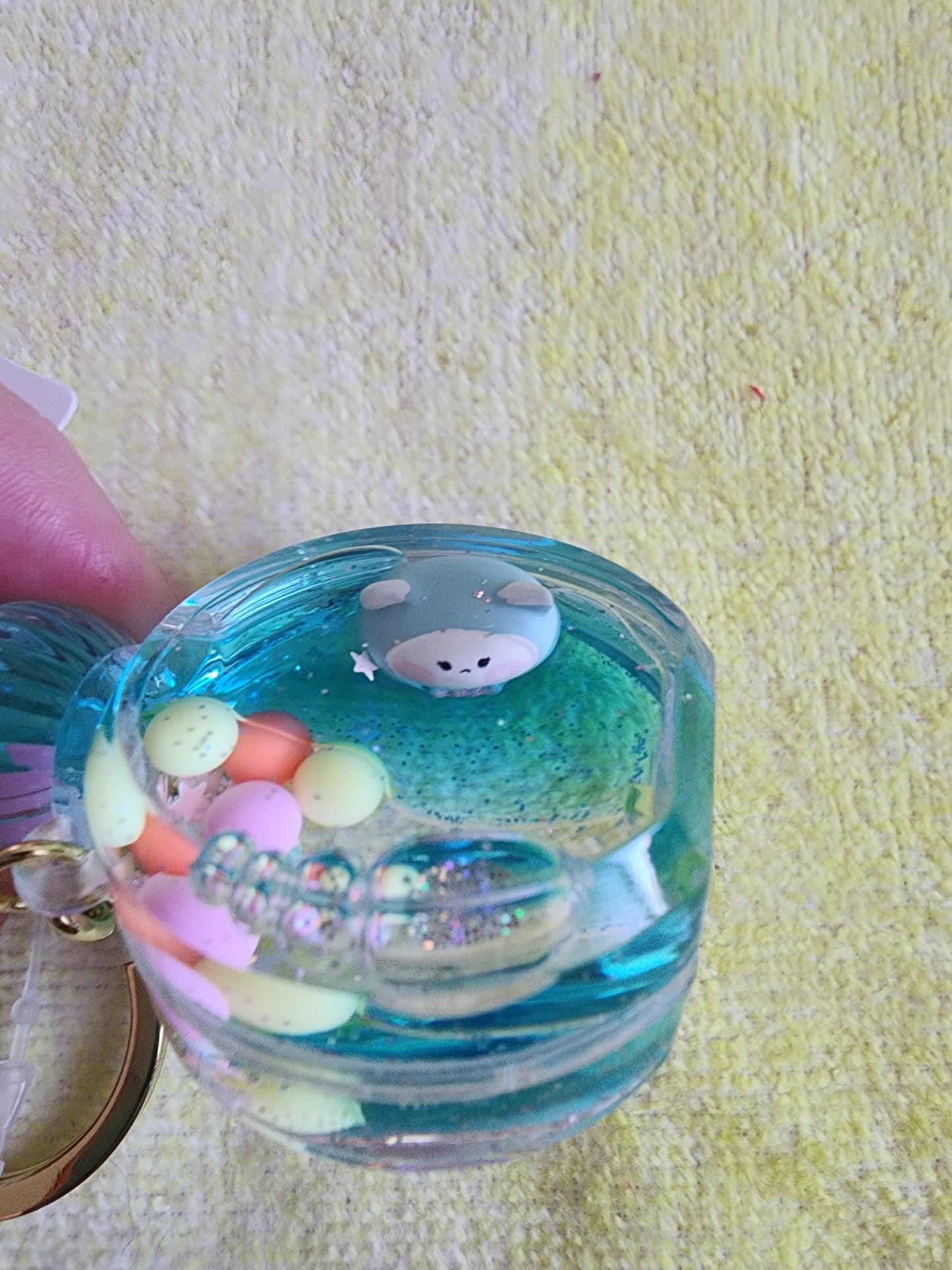 Lucky Charm Floating Keychain