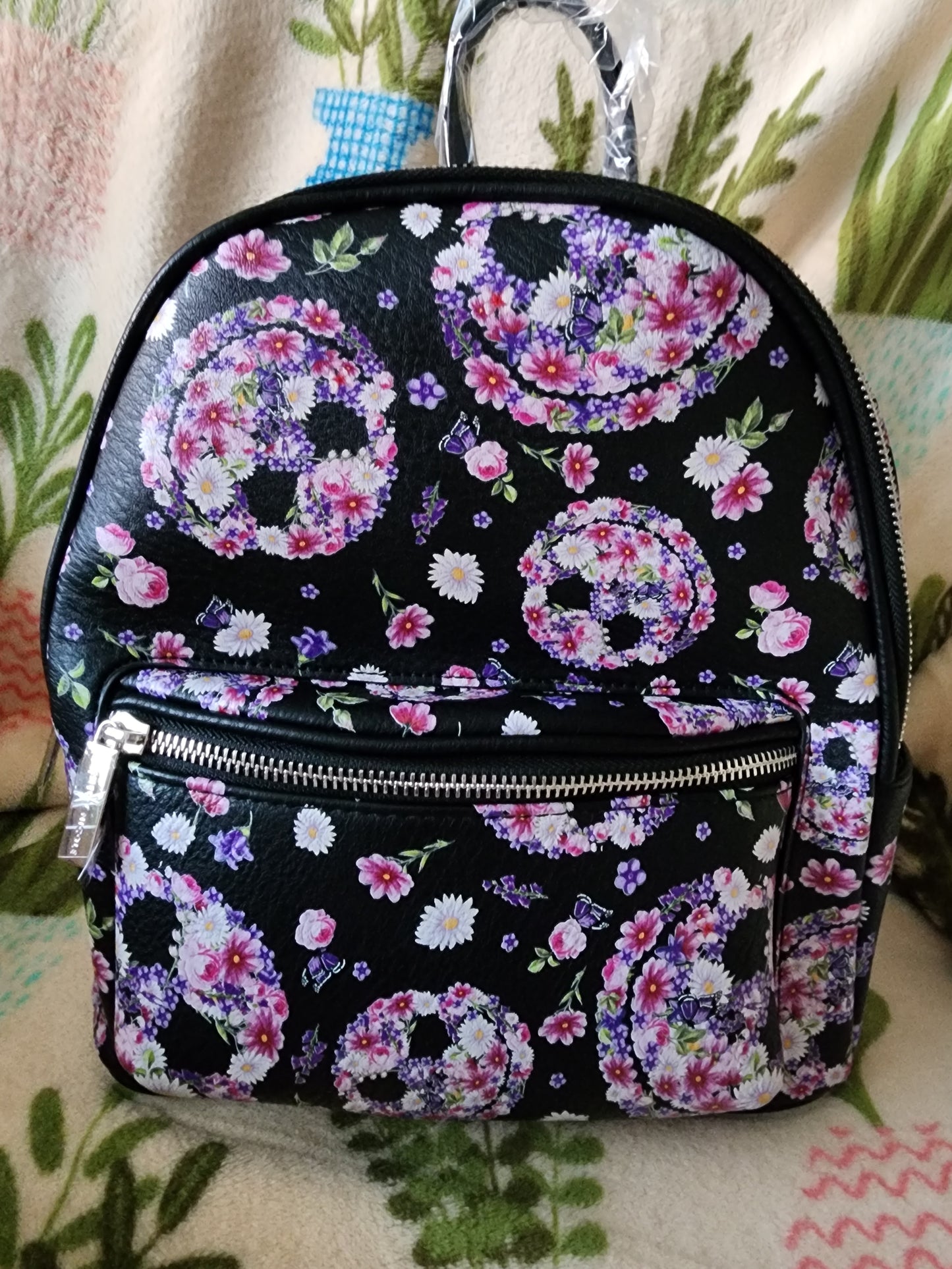 Danielle Nicole Jack Skelton Floral Backpack