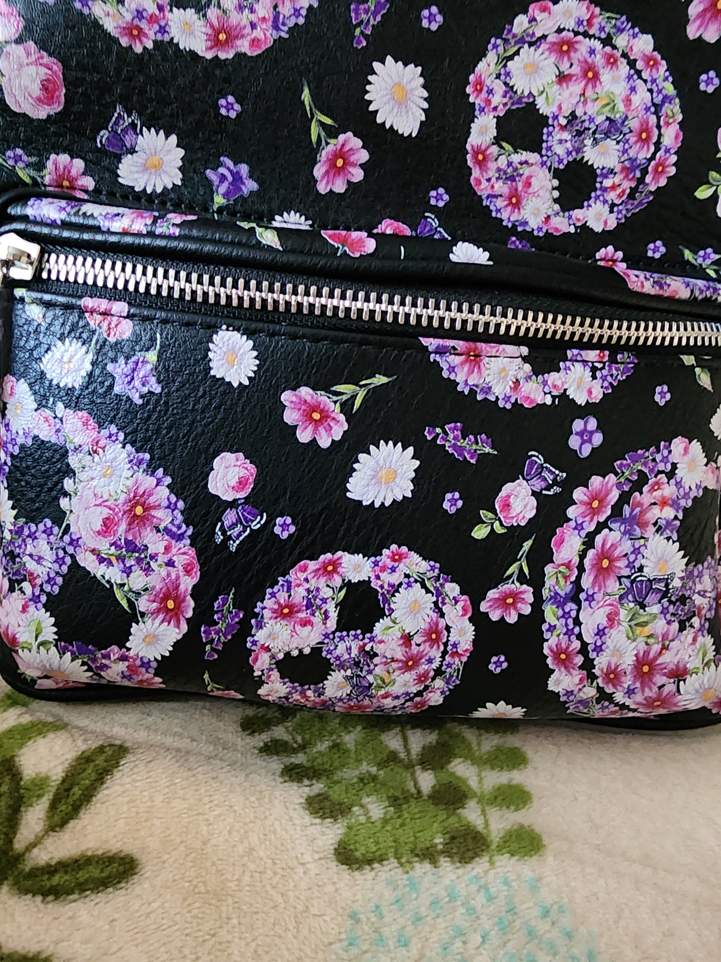 Danielle Nicole Jack Skelton Floral Backpack