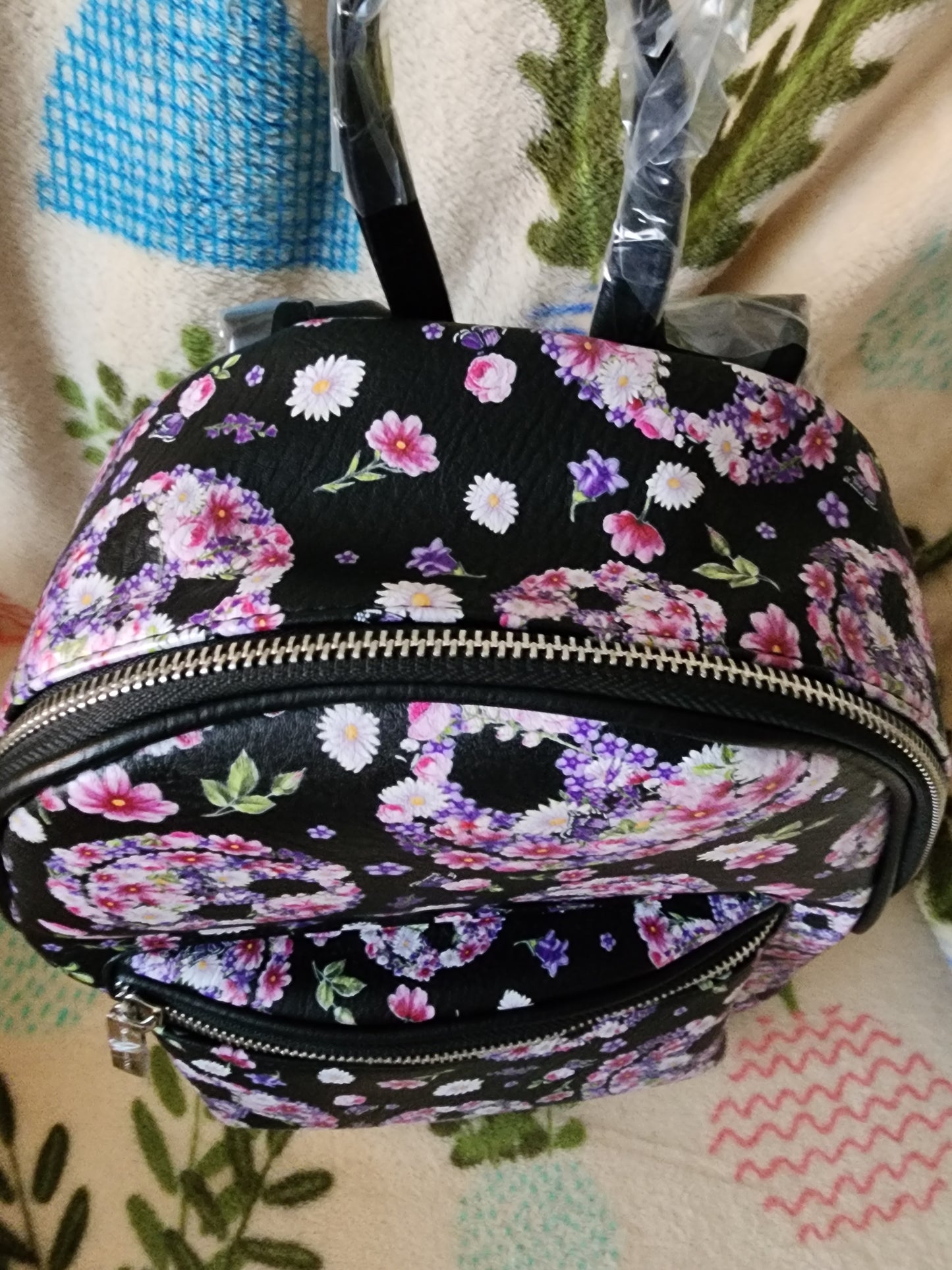 Danielle Nicole Jack Skelton Floral Backpack