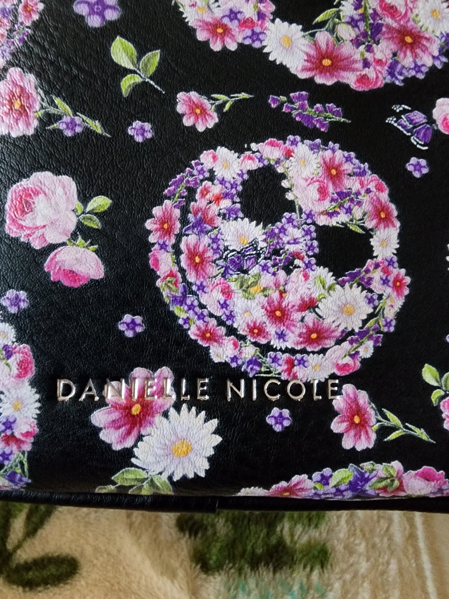 Danielle Nicole Jack Skelton Floral Backpack