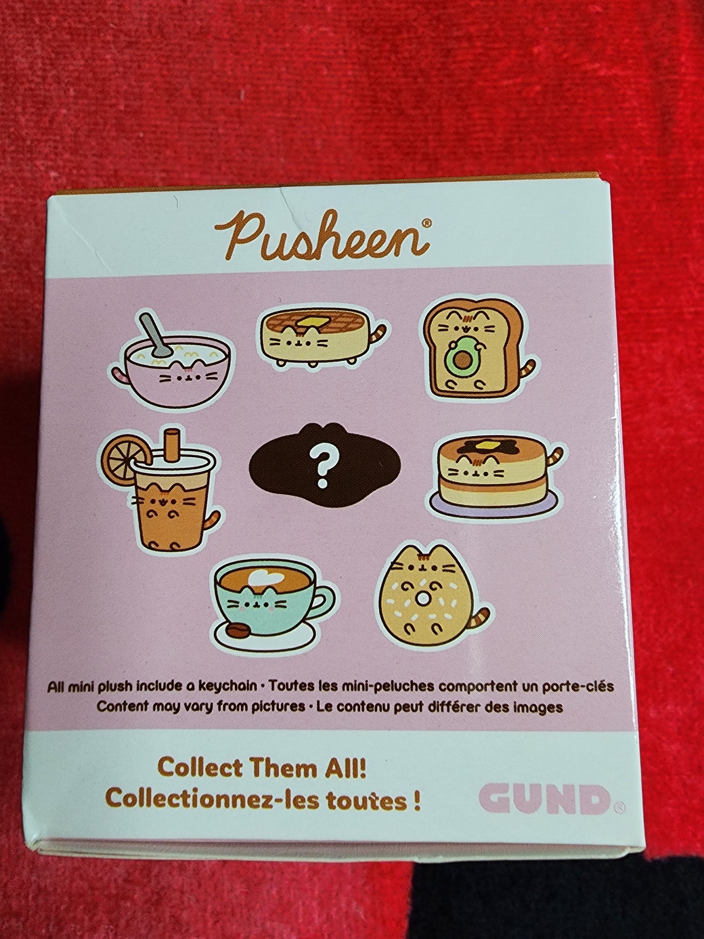 Pusheen Cat as Breakfast Plush Mystery Box Keychain