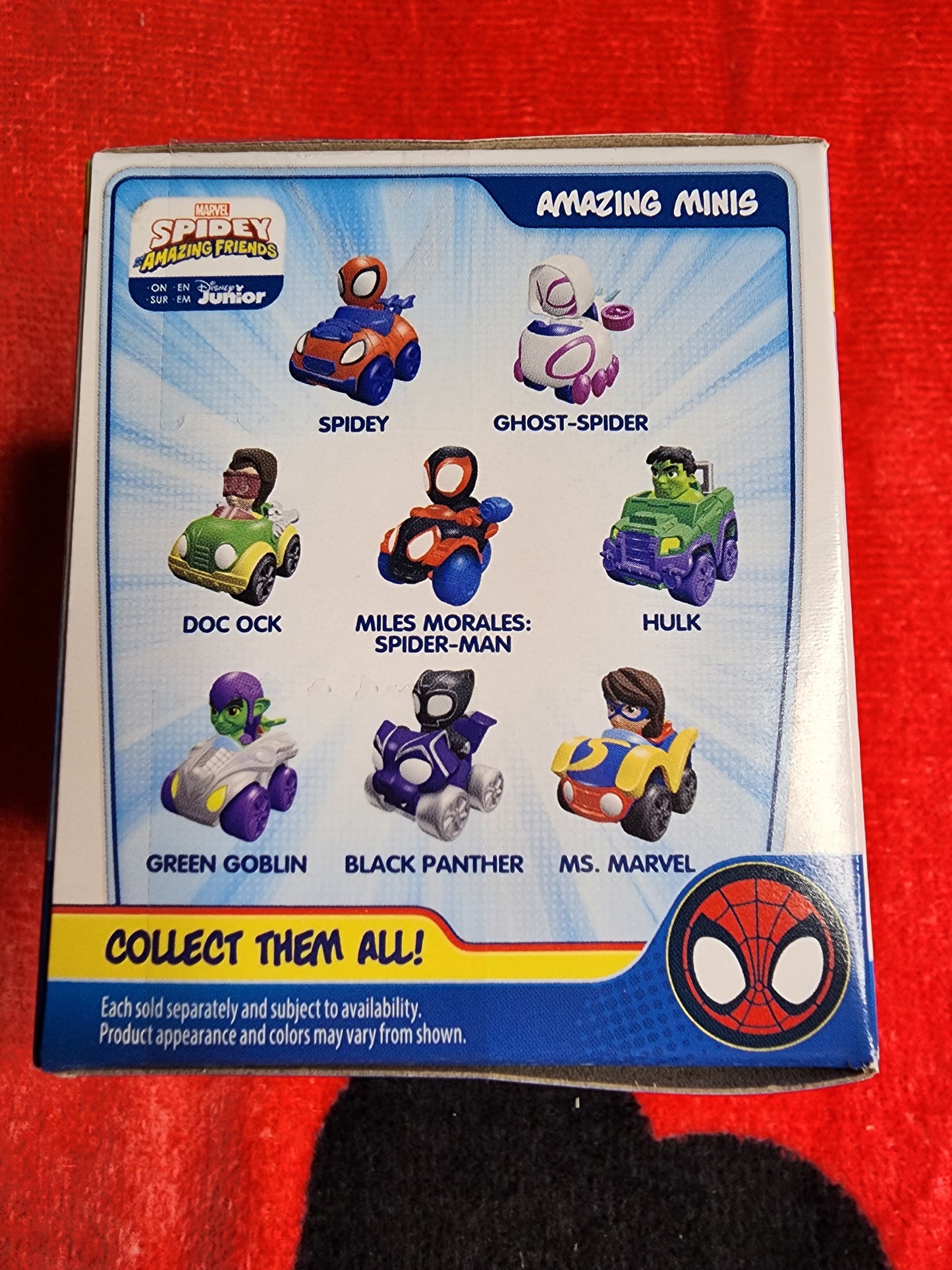 Spiderman and Friends Mystery Cars