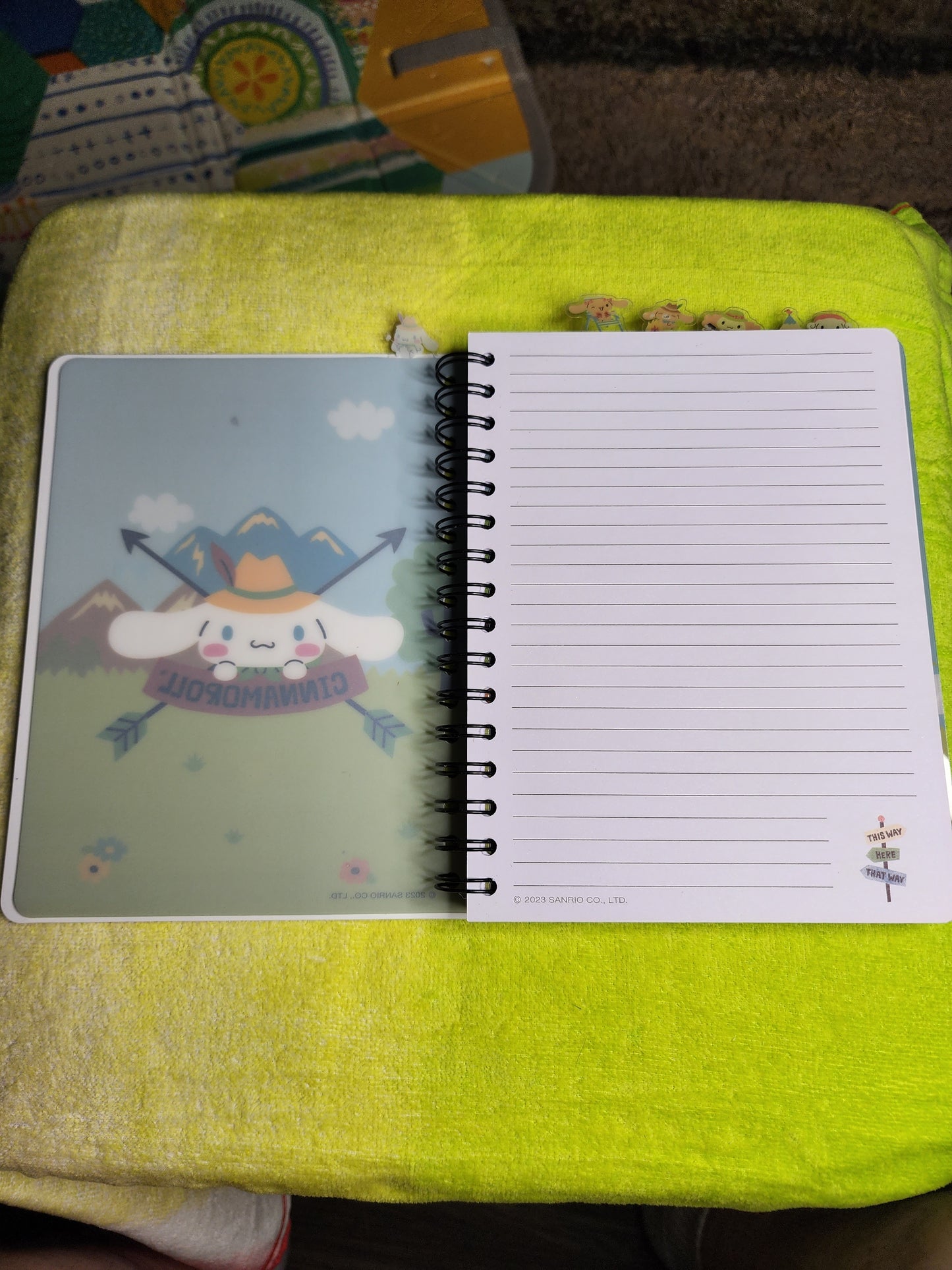 Hello Kitty Cinnamoroll Note Book